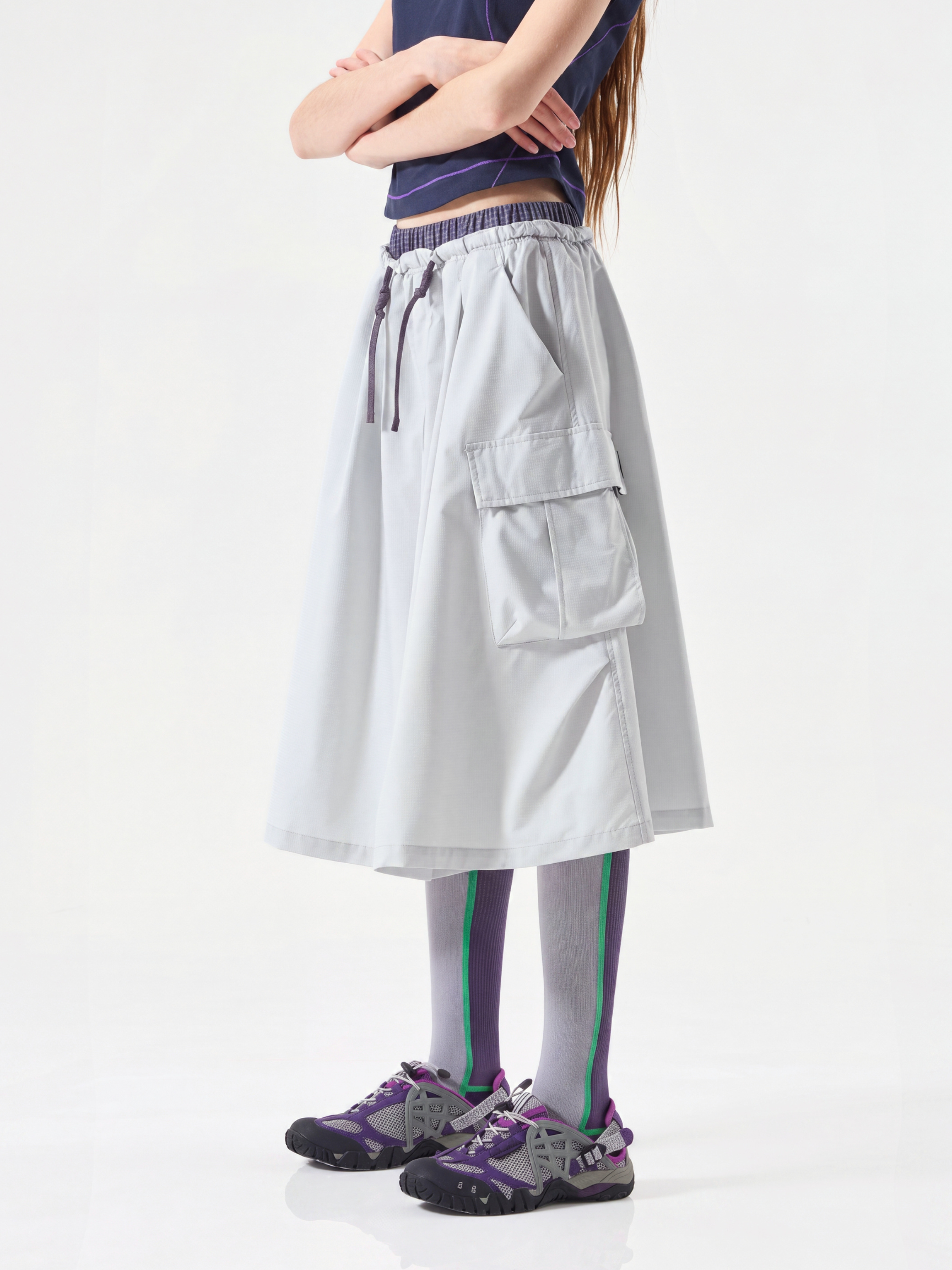 CreekGlide - Women's Water-Repellent Quick-Dry Multi-Pocket Cropped Pants