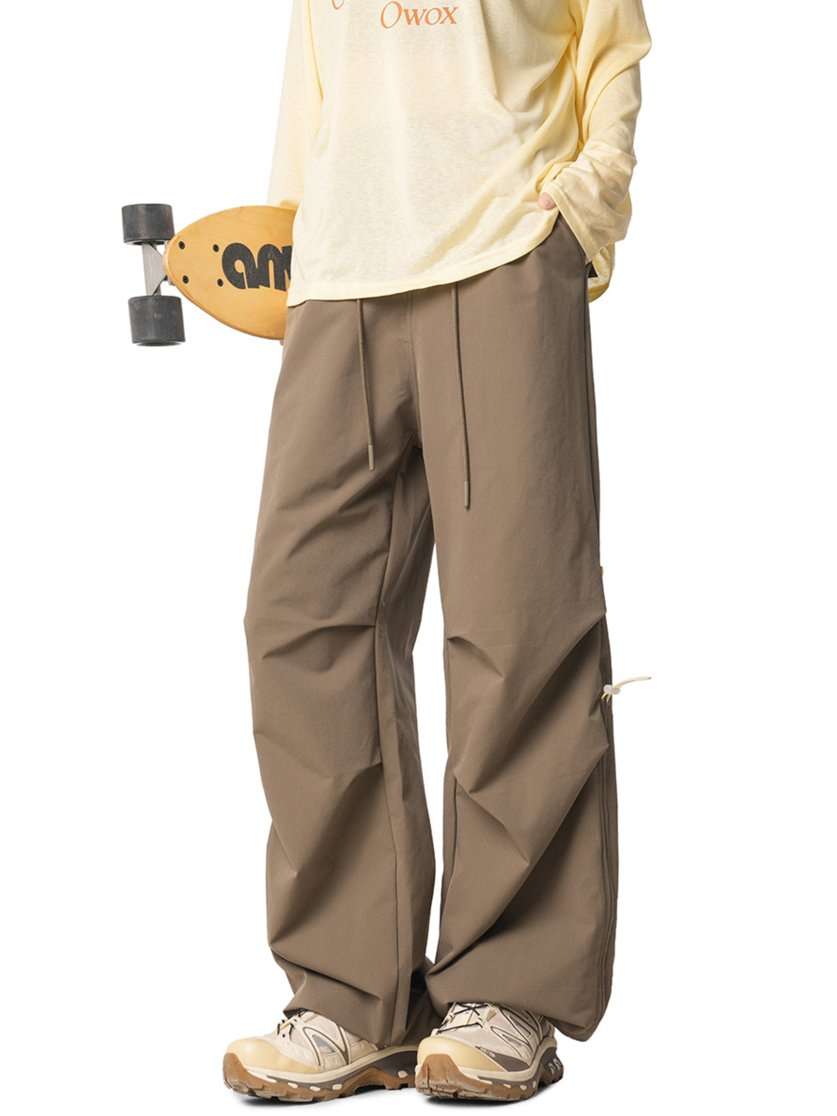 Firetrail - Women's Side Drawstring Ruched Cargo Pants