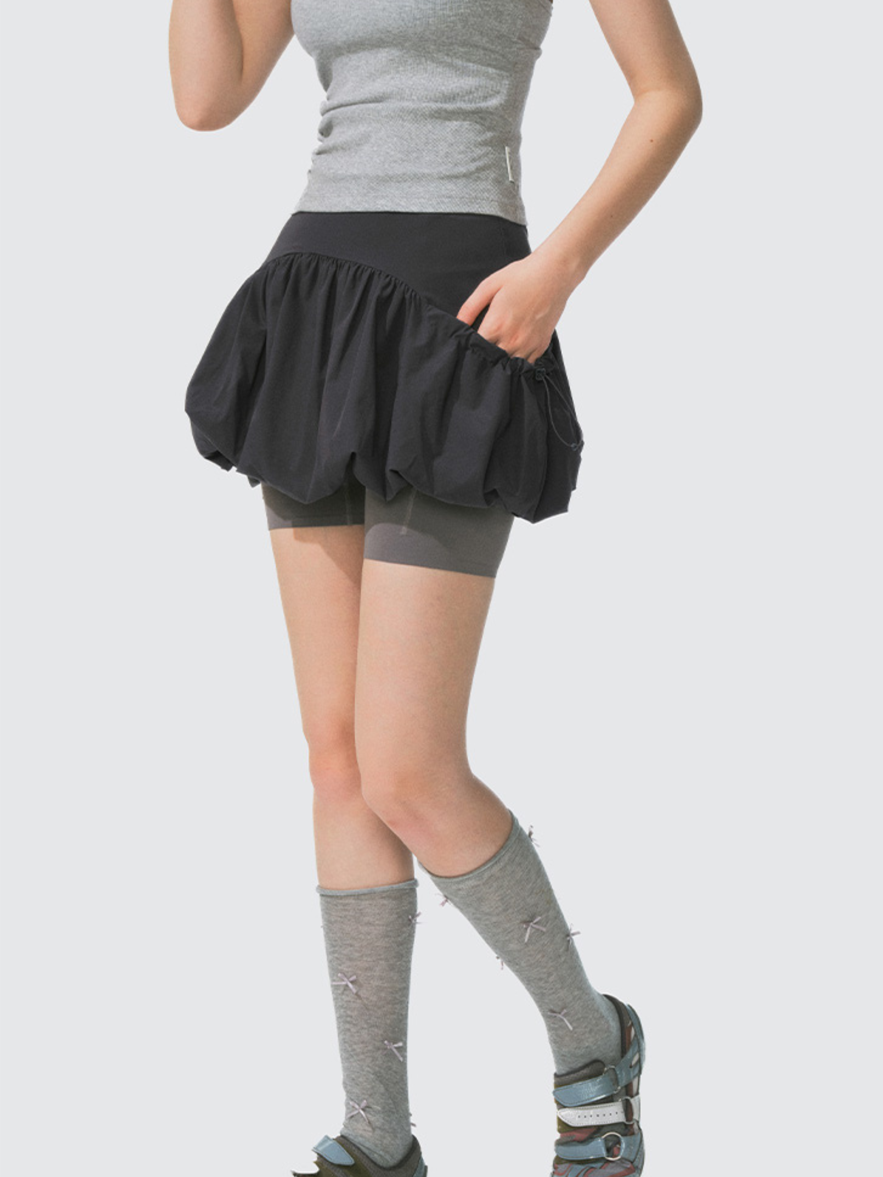 Aquanest - Women's Side-Zip Tulip Sports Skirt