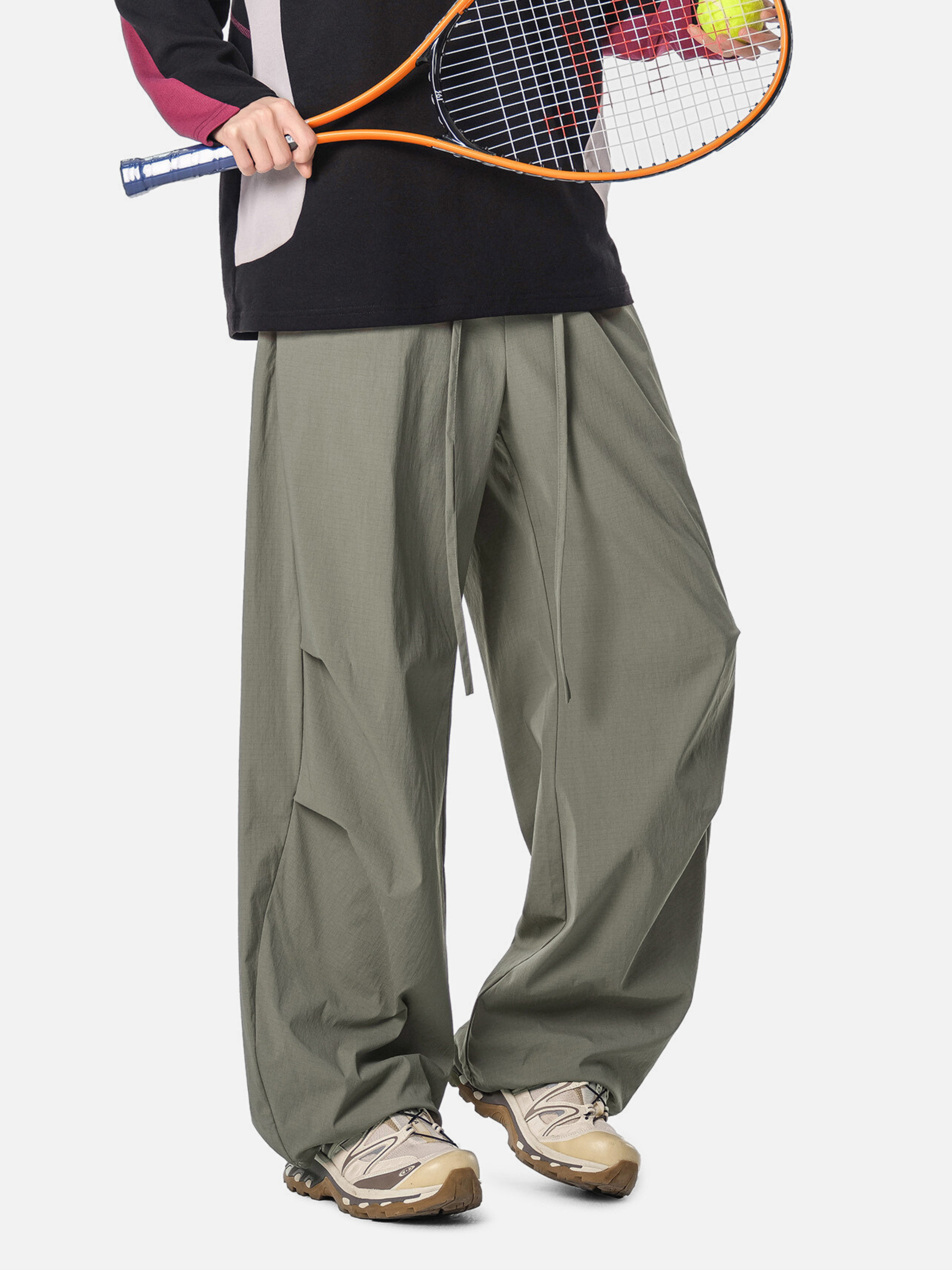 Hawkpeak - Unisex Water-Repellent Lightweight Wide-Leg Paratrooper Pants