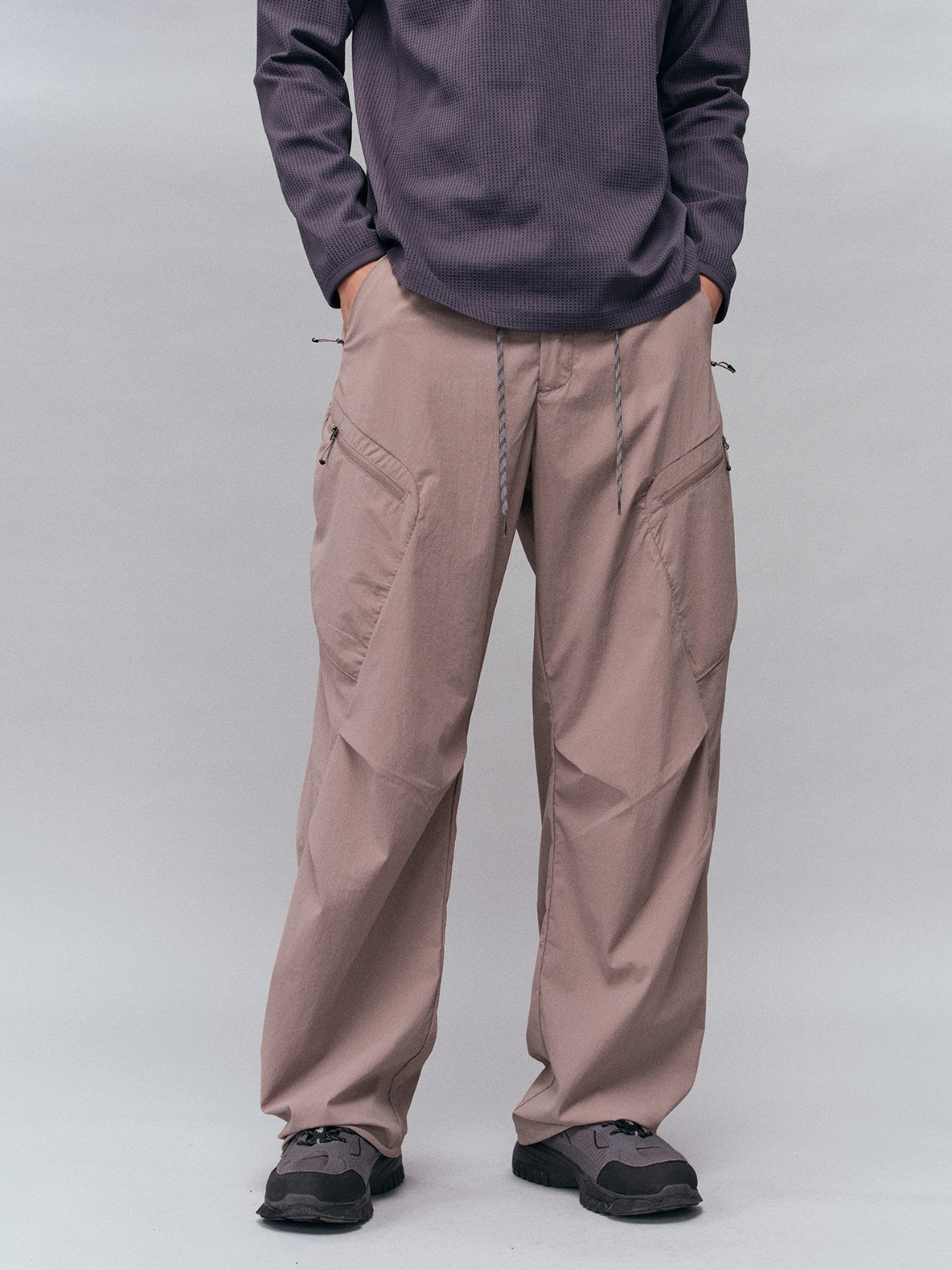 Emberfire - Unisex Water-Repellent Multi-Pocket Drawstring Utility Pants