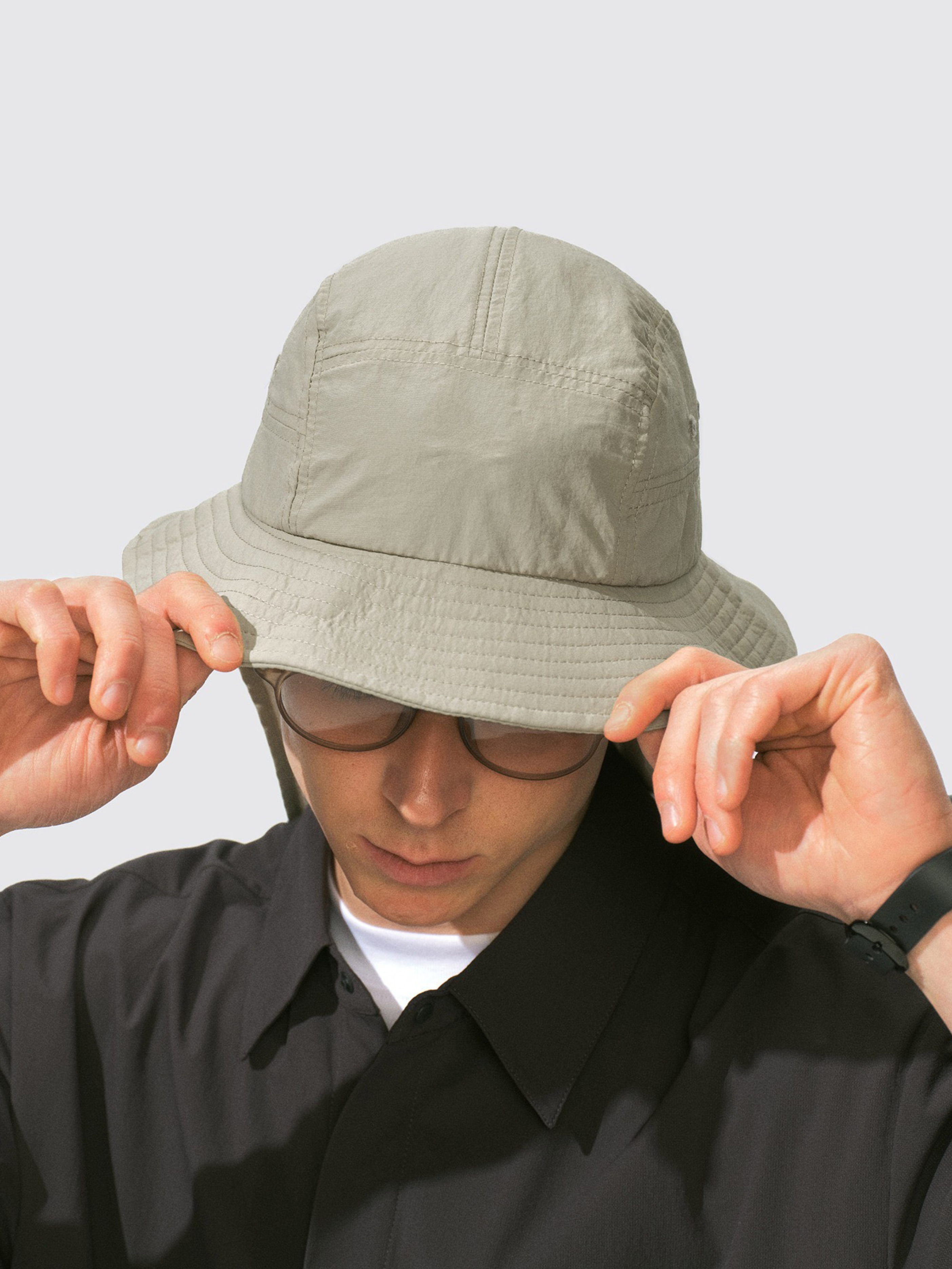 Driftclaw - UV Protection Detachable Neck Sun Flap Outdoor Bucket Hat