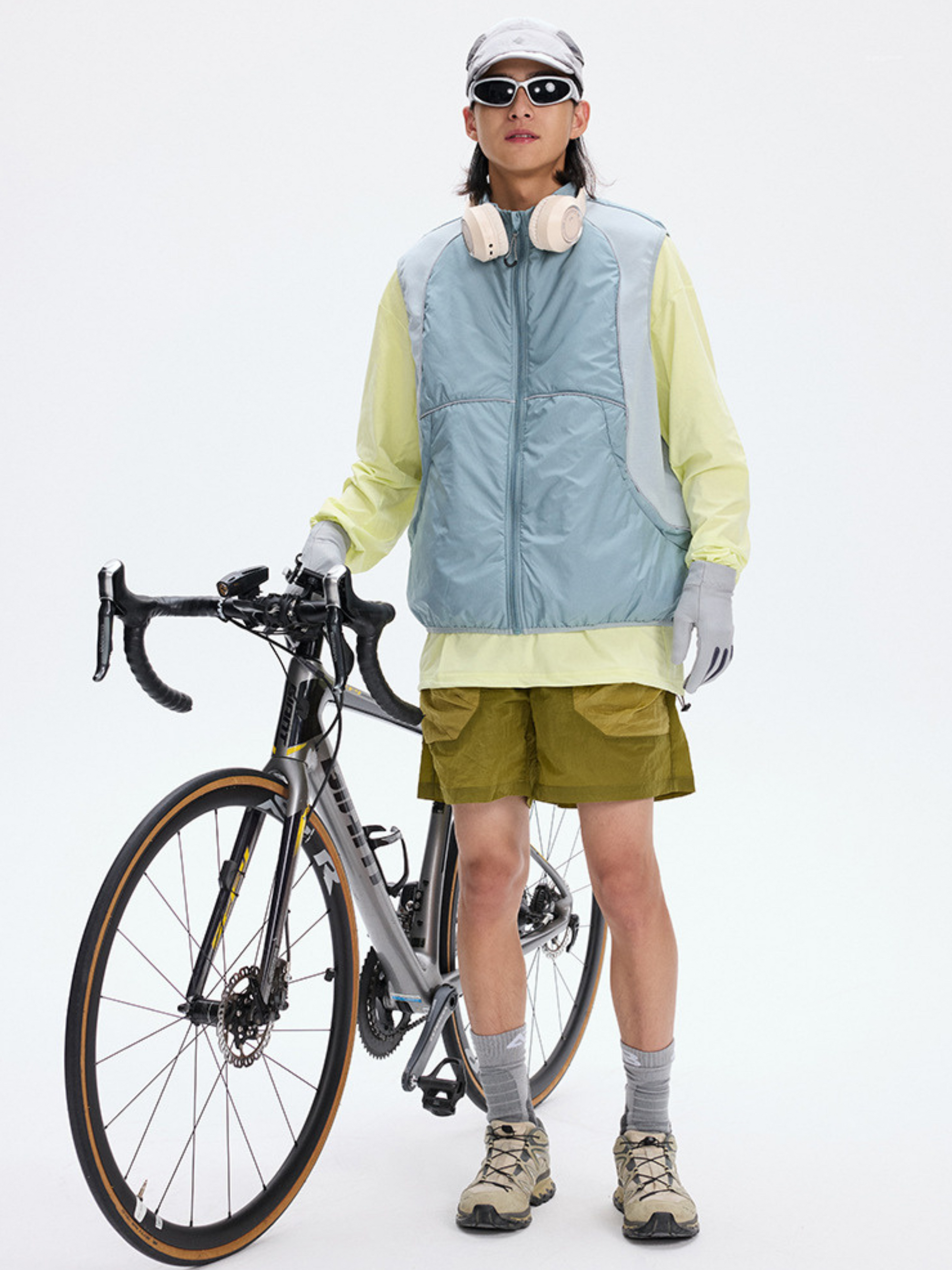 BluffEdge - Unisex Colorblock Outdoor Insulated Vest GONGGAR SPORTS