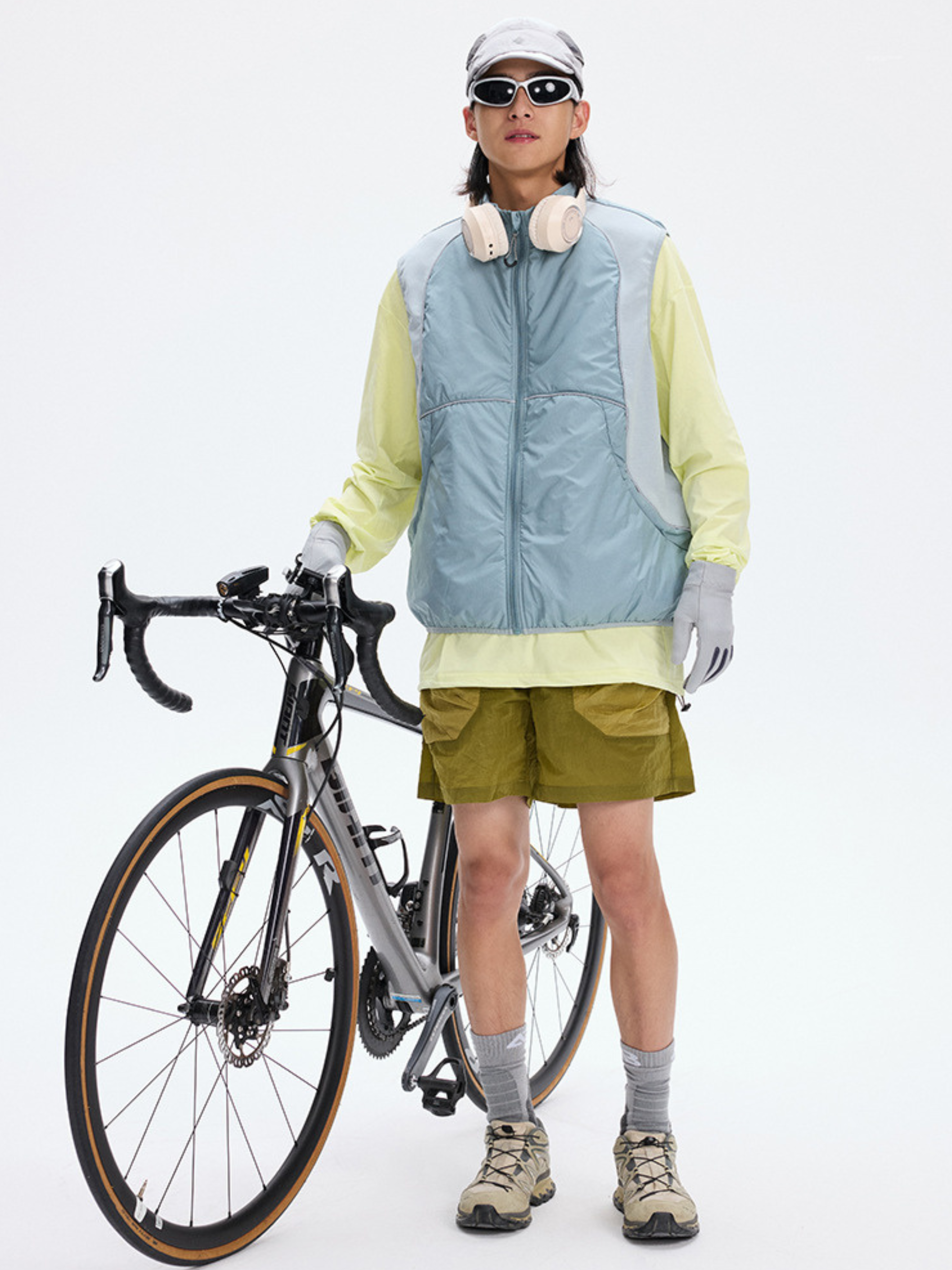 BluffEdge - Unisex Colorblock Outdoor Insulated Vest GONGGAR SPORTS