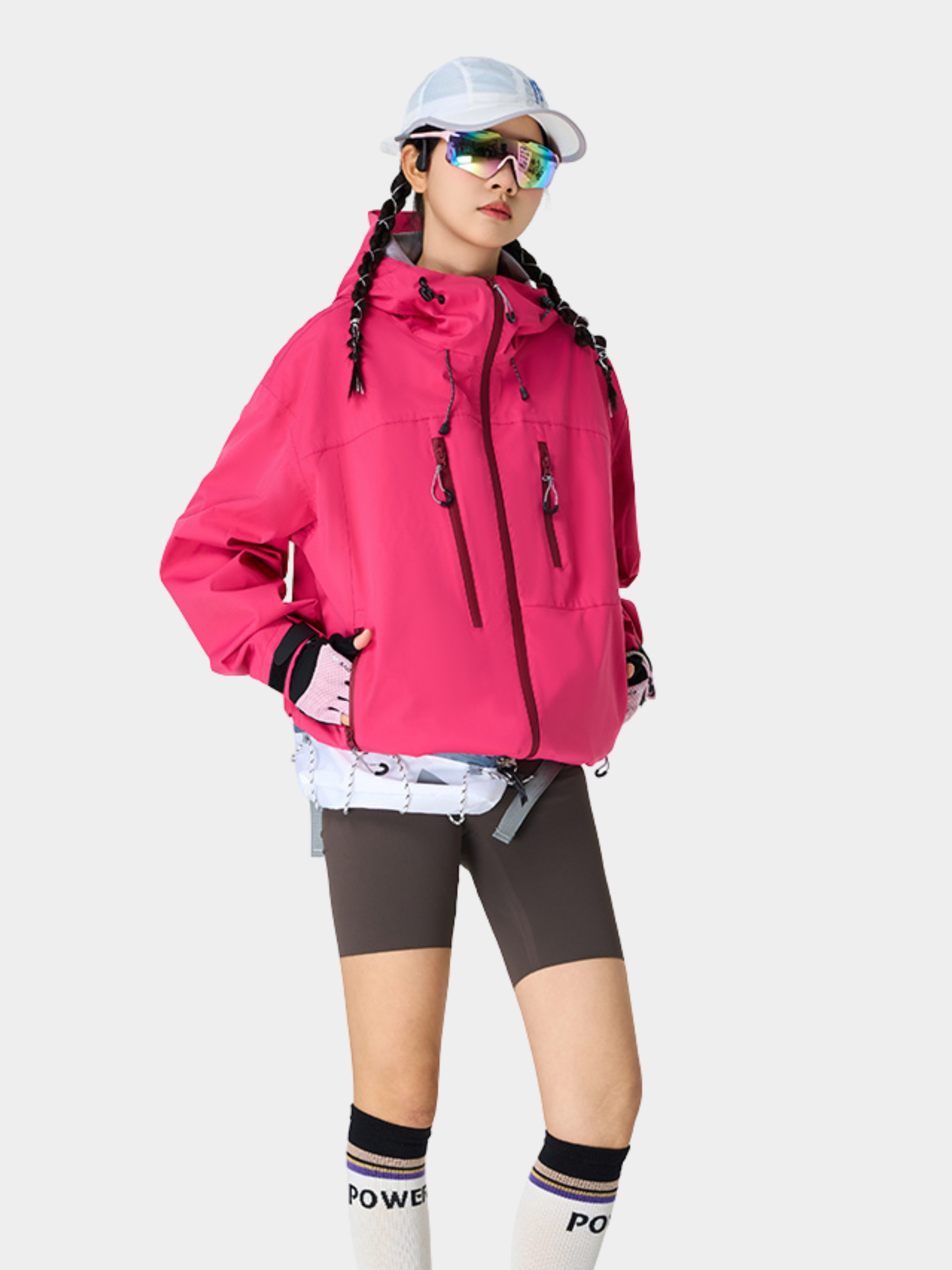 Icefall - Women's Windproof & Waterproof Hooded Short Jacket