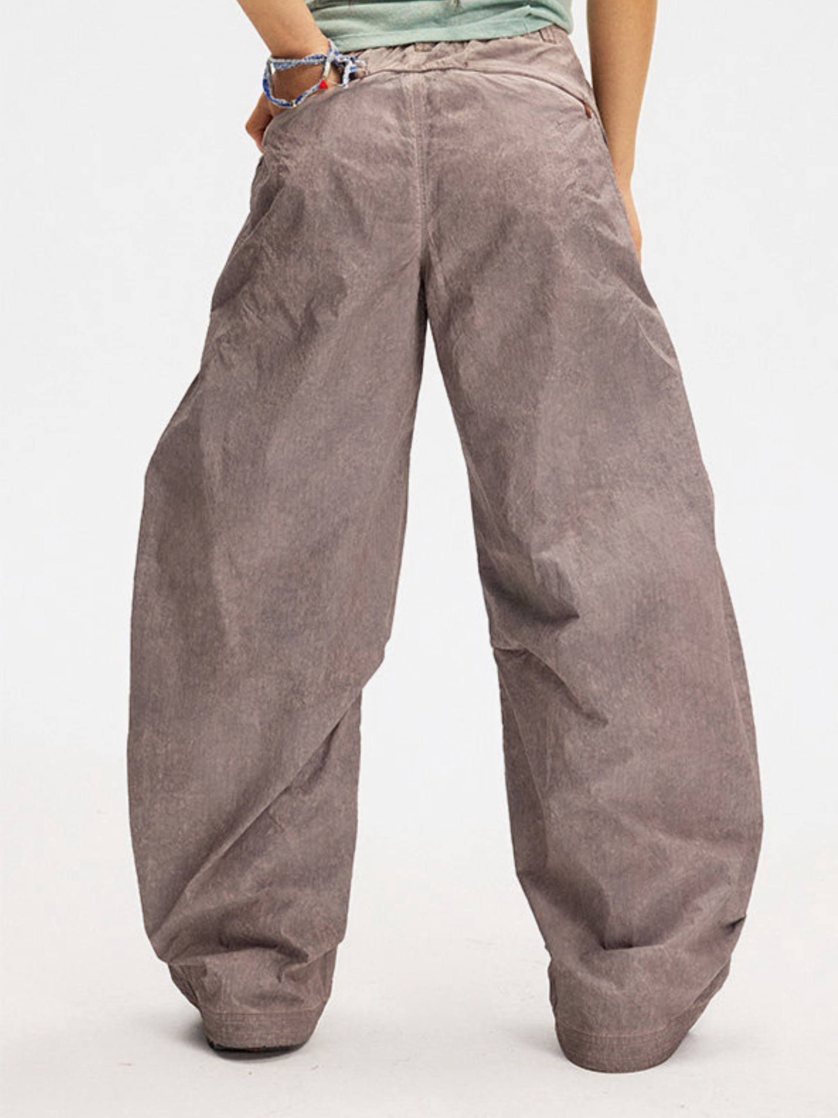 KitSway - Women's UPF 50+ Vintage Wash Curved-Leg Pants