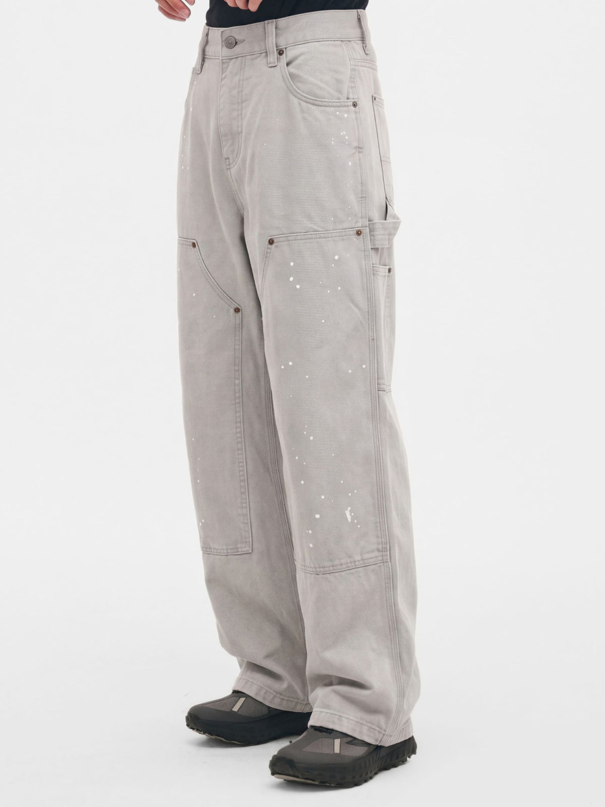 TrailDrift - Hand-Splattered Cotton Cargo Pants