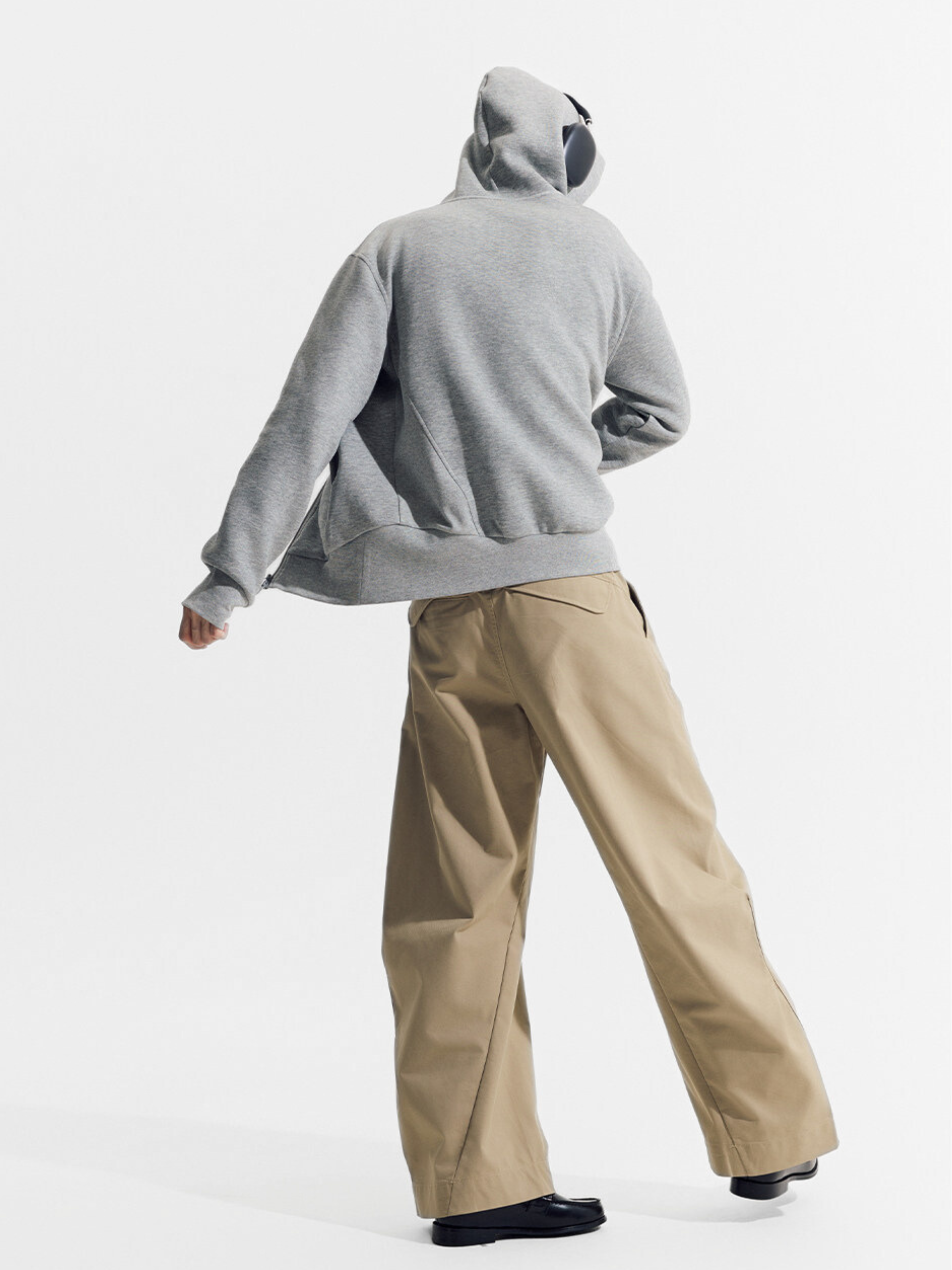 Ashhowl - Unisex Asymmetric Zip Air-Layer Jacket