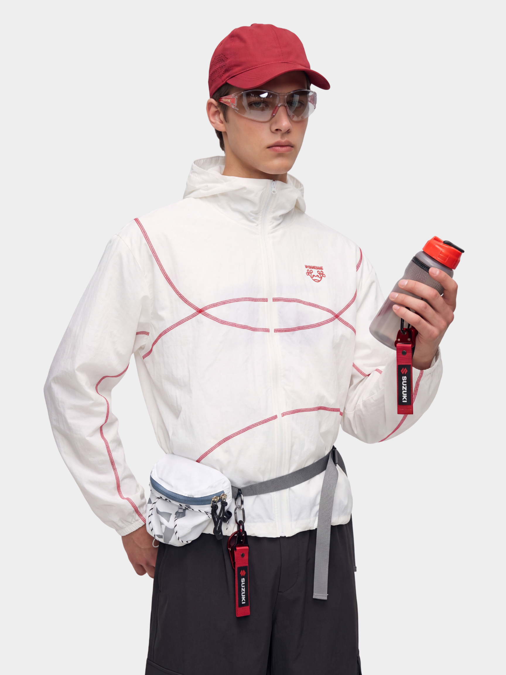 CalmWrap - Unisex UPF 50+ Lightweight Hooded Sun Protection Jacket