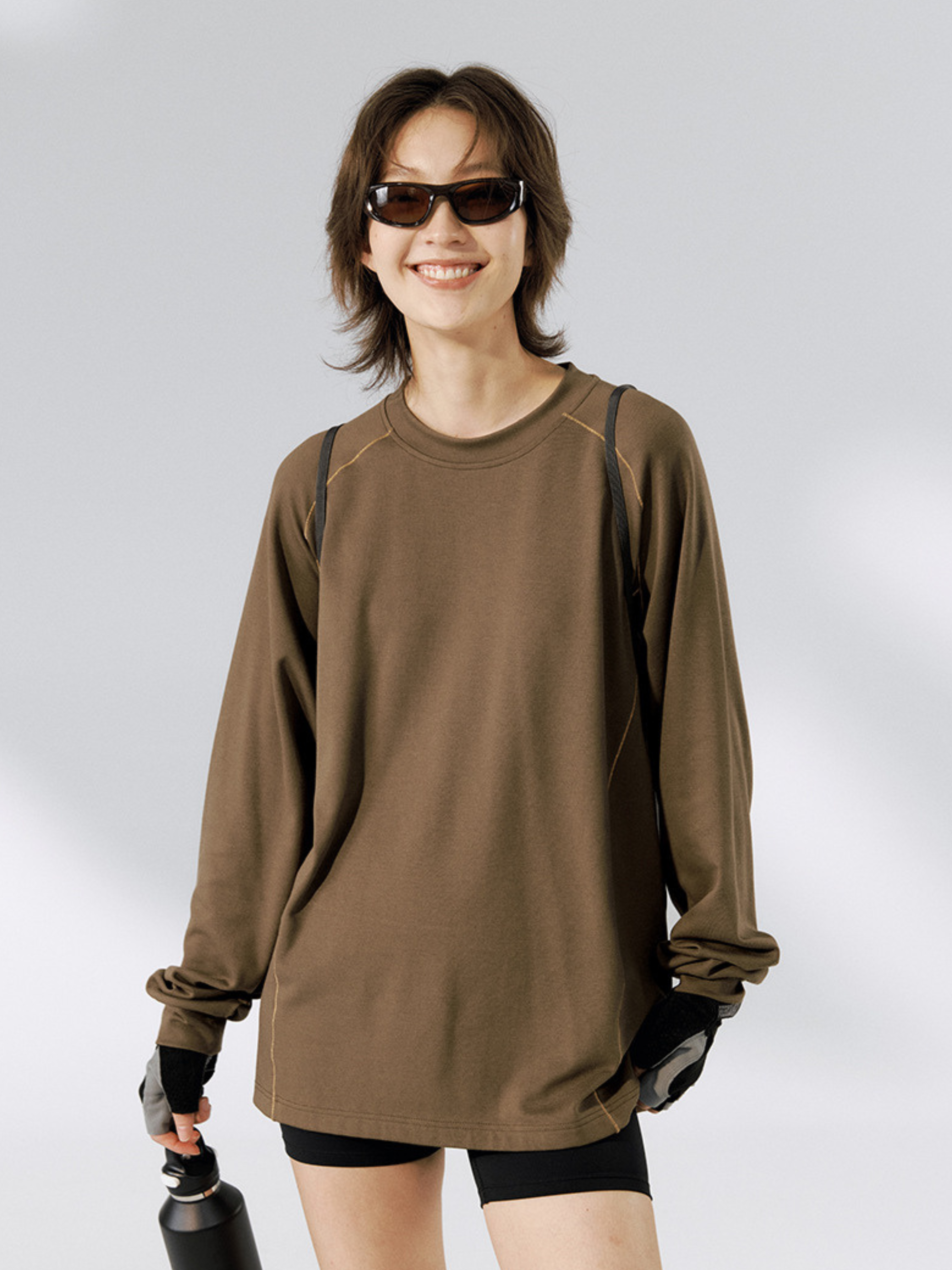 Harrow - Unisex TENCEL™ Modal Dual-Tone Long Sleeve Tee
