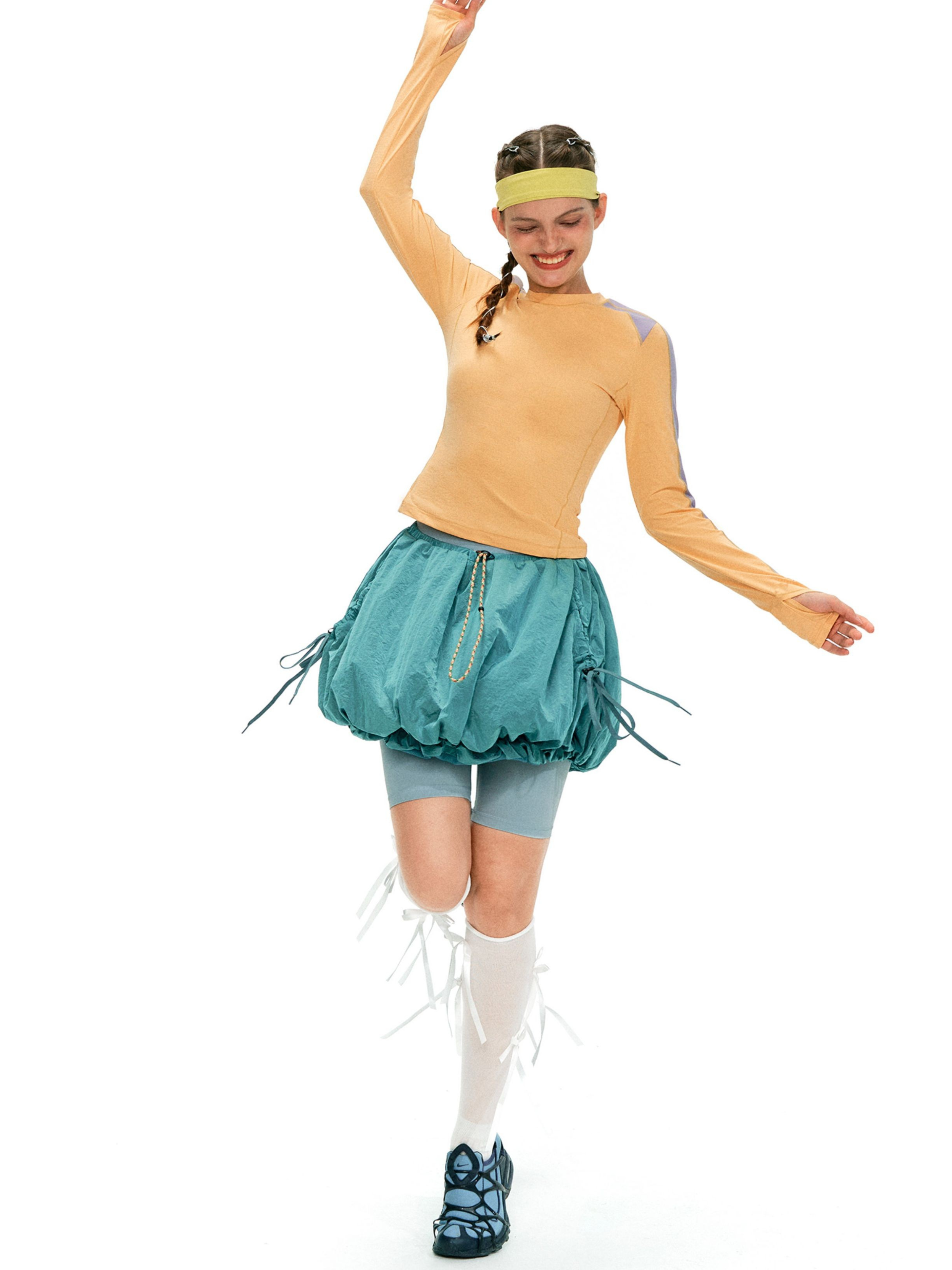 Moonfire - Moisture-Wicking Colorblock Fitted Base Layer Top