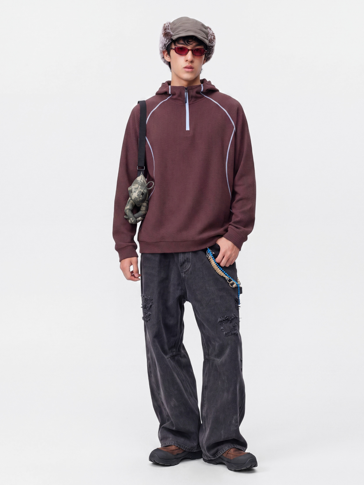 WispPale - Men's UPF40+ Moisture-Wicking Quick-Dry Sweatshirt