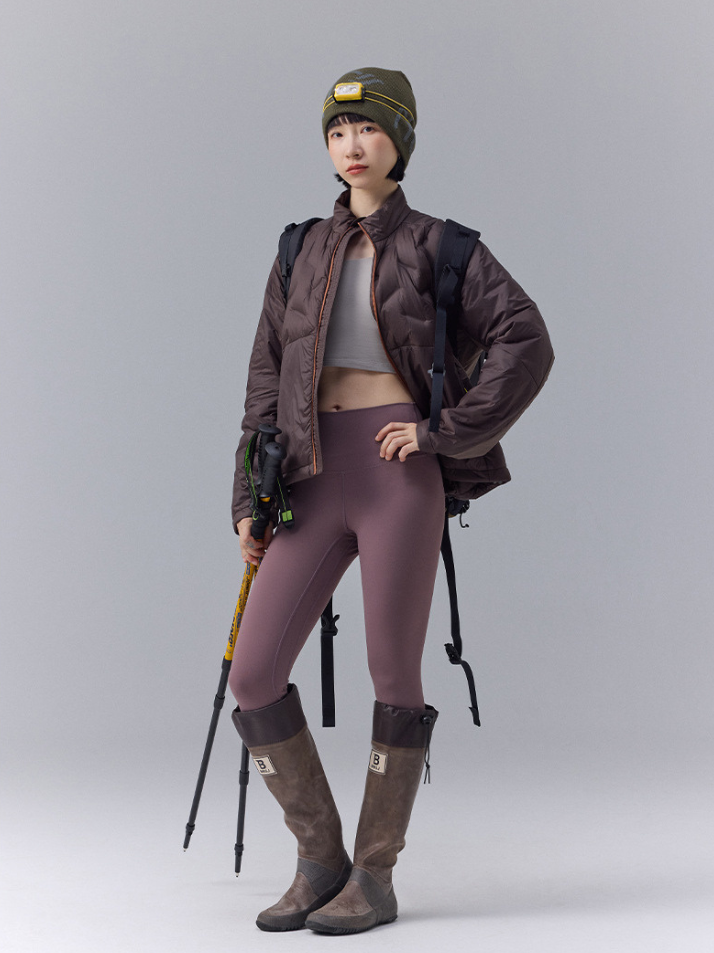 DryBench - Spliced Collar Outdoor Down Jacket