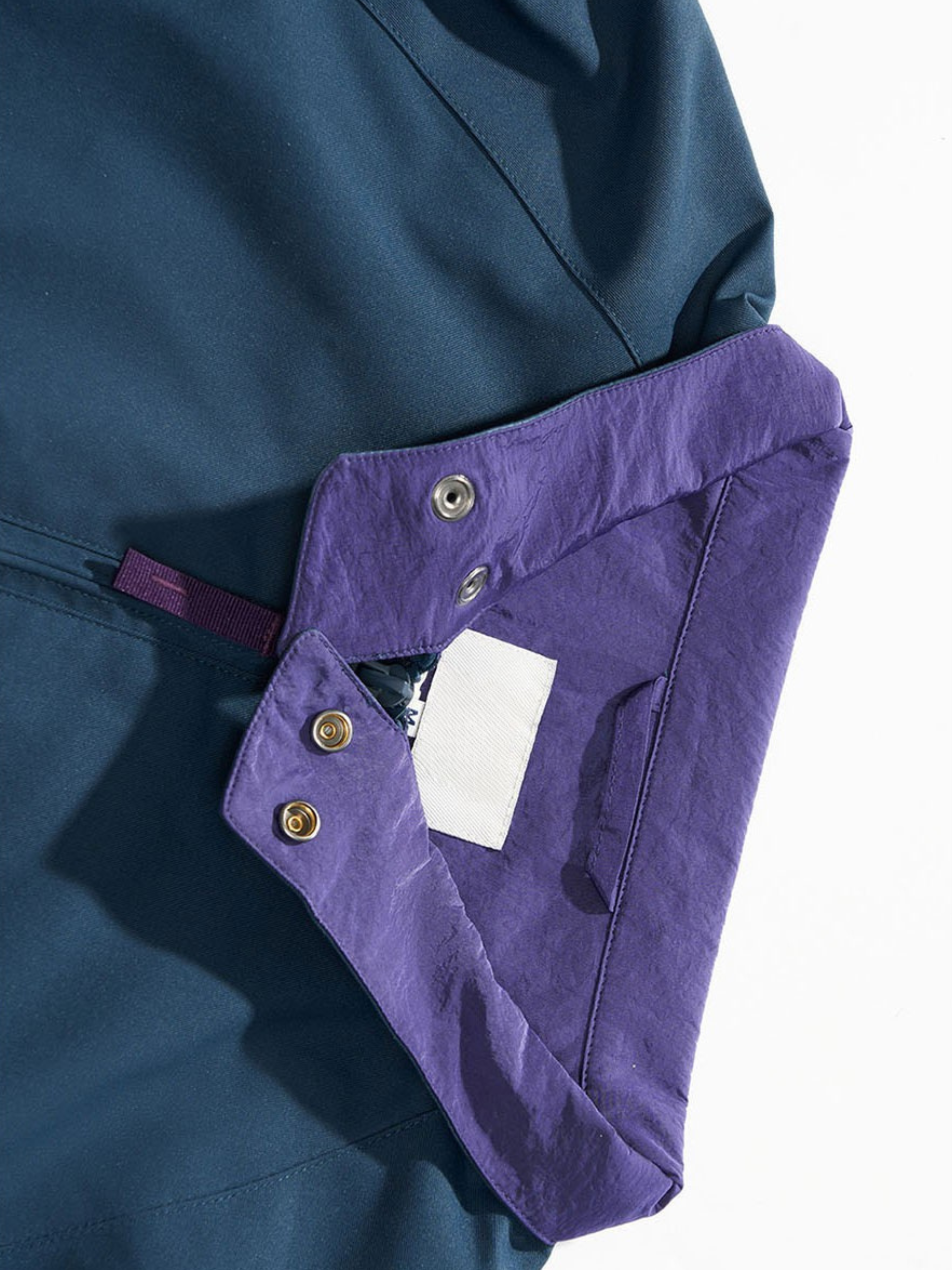 Firewhisper - Unisex Colorblock Stand-Collar Harrington Jacket