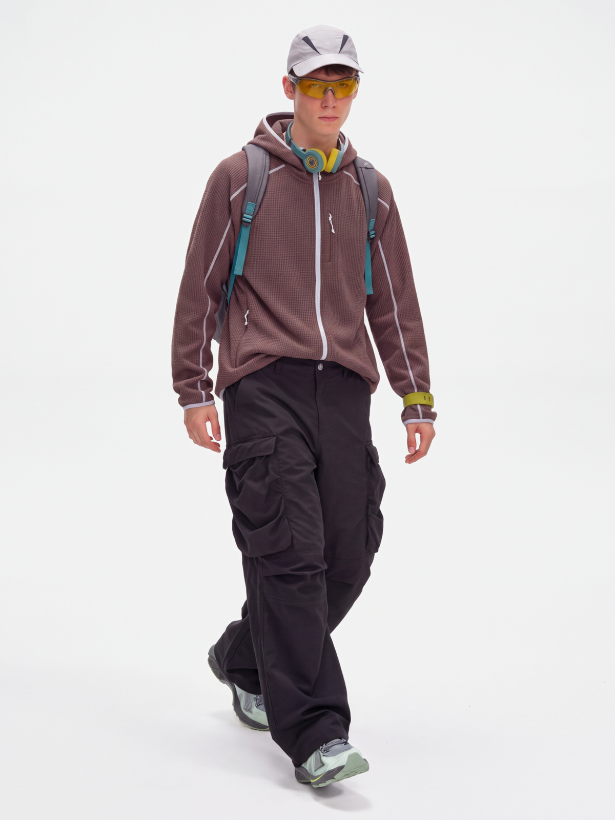 DualSway - Unisex Breathable Large Pockets Wide-Leg Cargo Pants