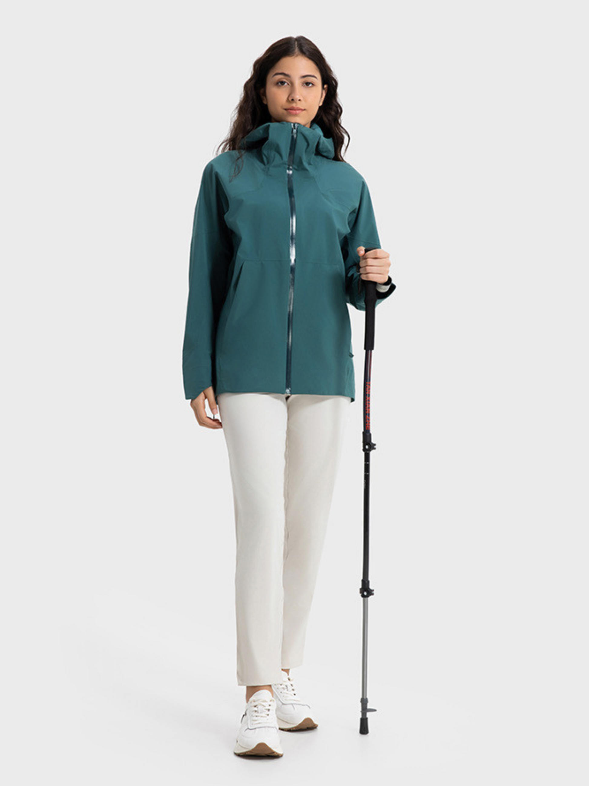 MesaNest - Women's Waterproof Windproof Stain-Resistant Hooded Shell Jacket GONGGAR SPORTS