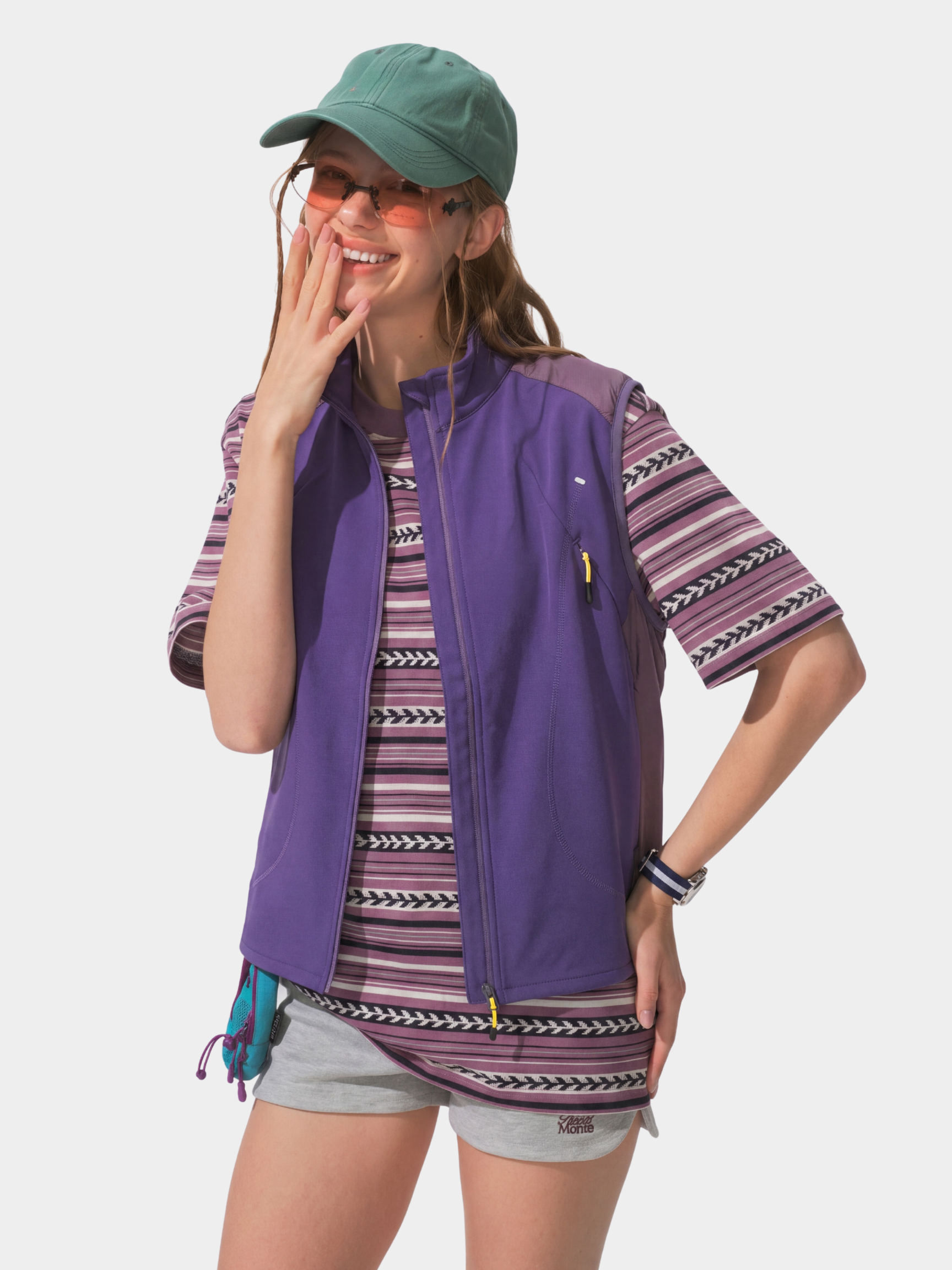 SplitSew - Sorona® Lightweight Breathable Stand Collar Vest