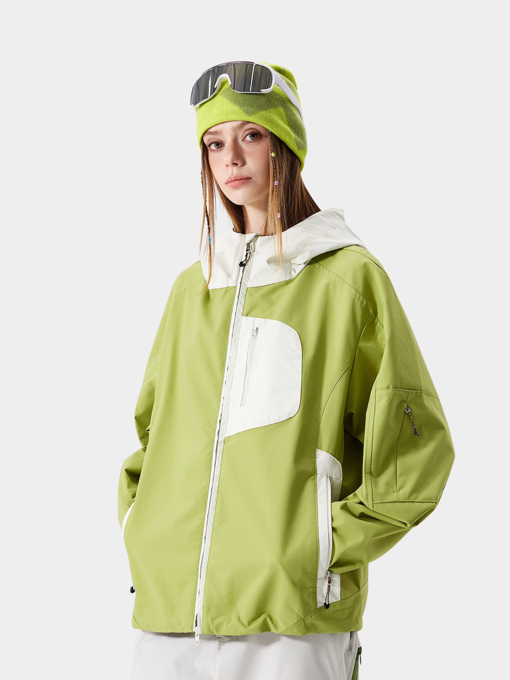 CougarSet - Unisex Lightweight 10K Waterproof Technical Hard Shell Jacket