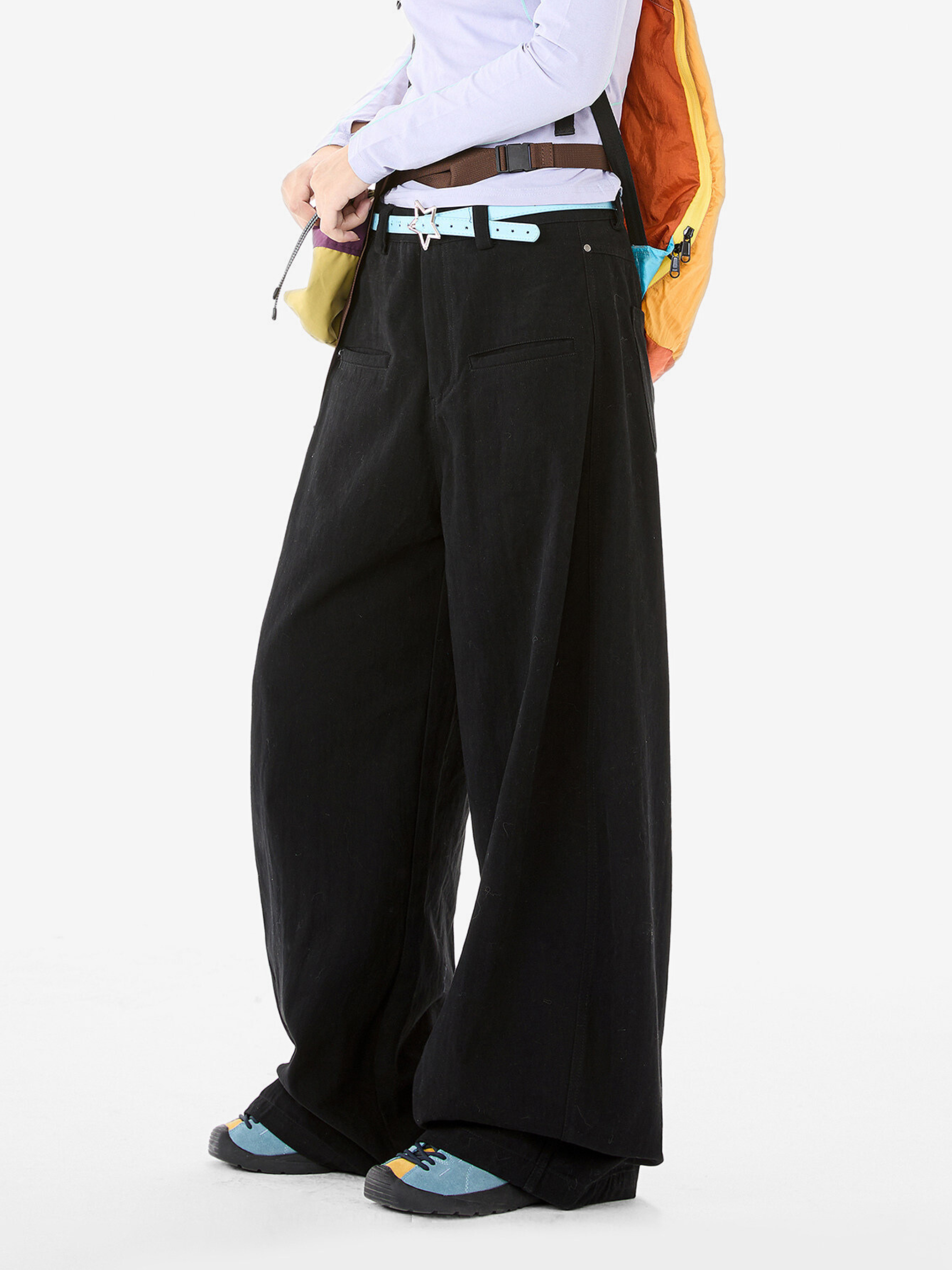 Longtrail - Women's Cotton Wide-Leg Straight Pants
