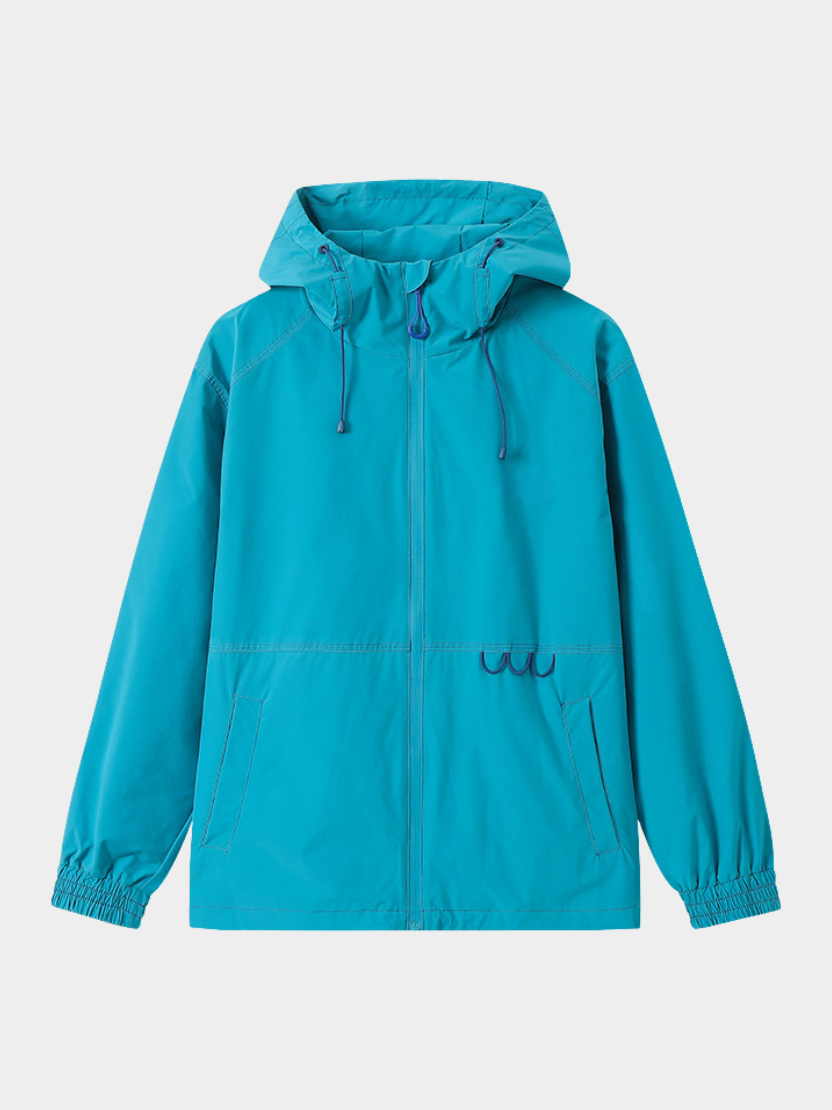 EchoDeck - Teflon® Triple-Defense Colorblock Drawstring Jacket