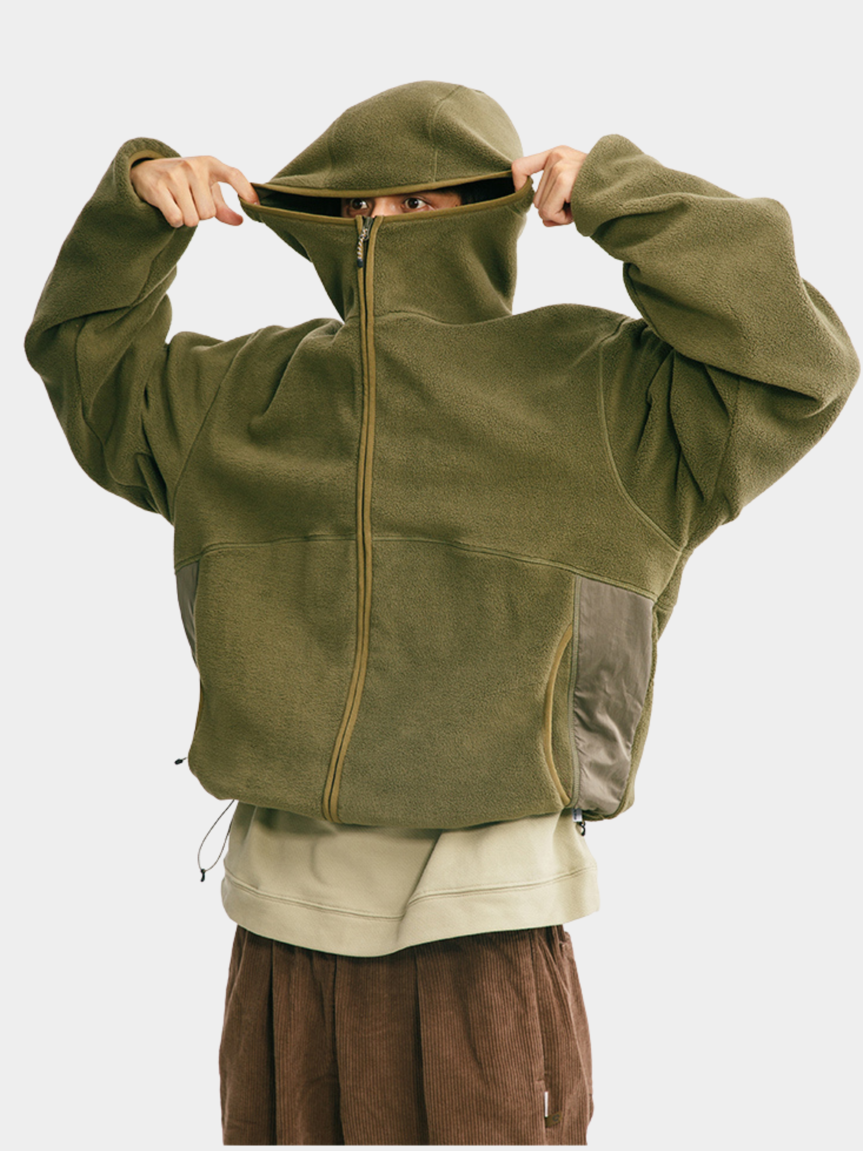 BearBoard - Unisex Warm Fleece Hooded Jacket