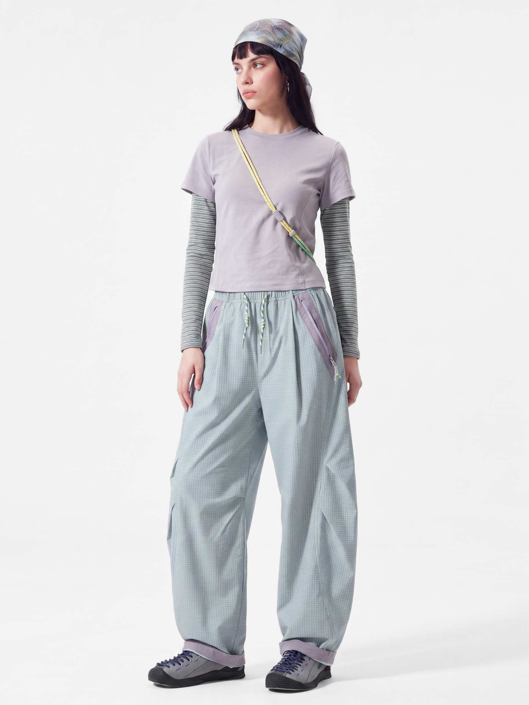 Rhythm - Water-Repellent Quick-Dry Cargo Parachute Pants
