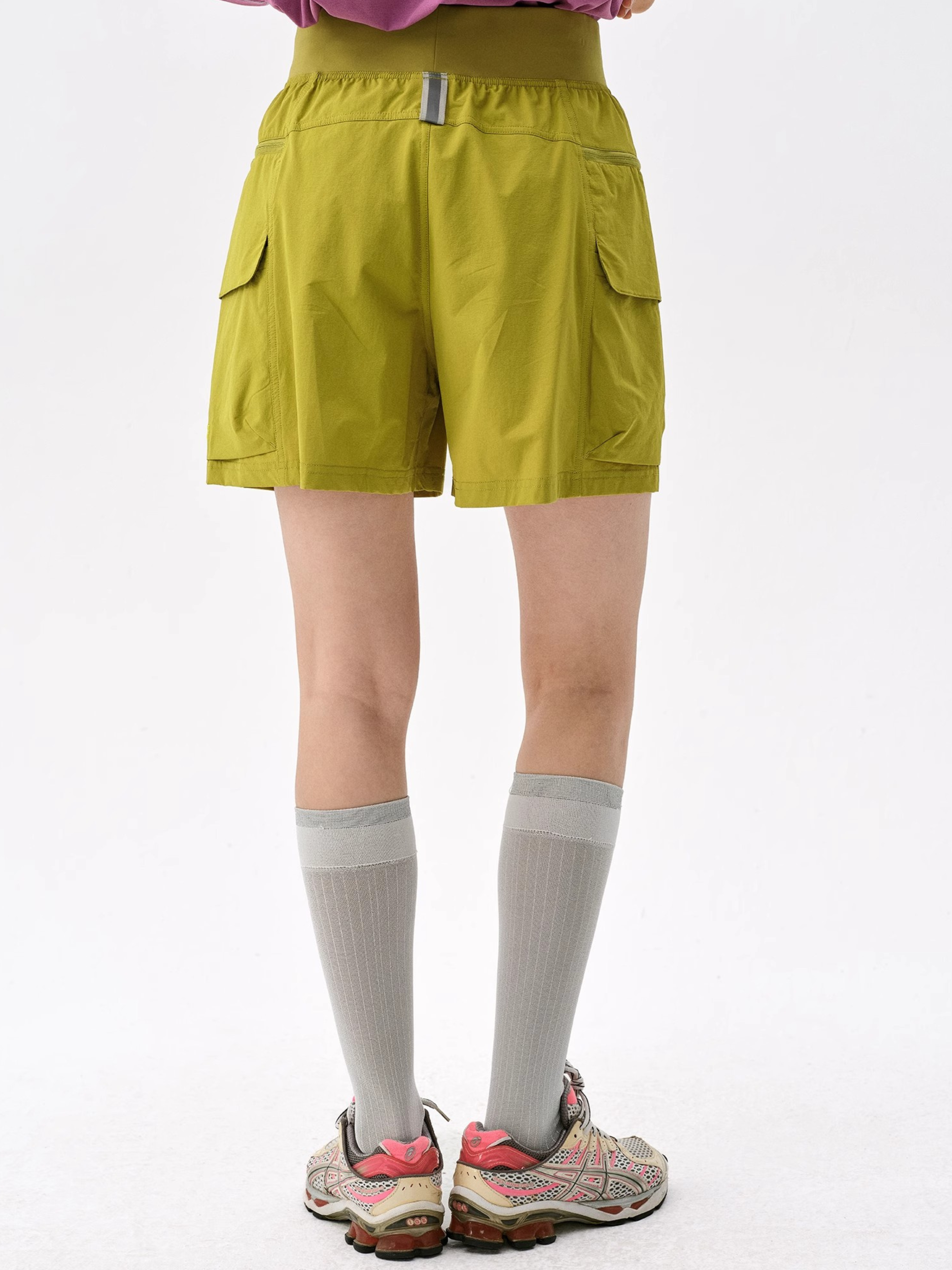 Cougarnest - Women's Drawstring Reflective Quick-Dry Shorts