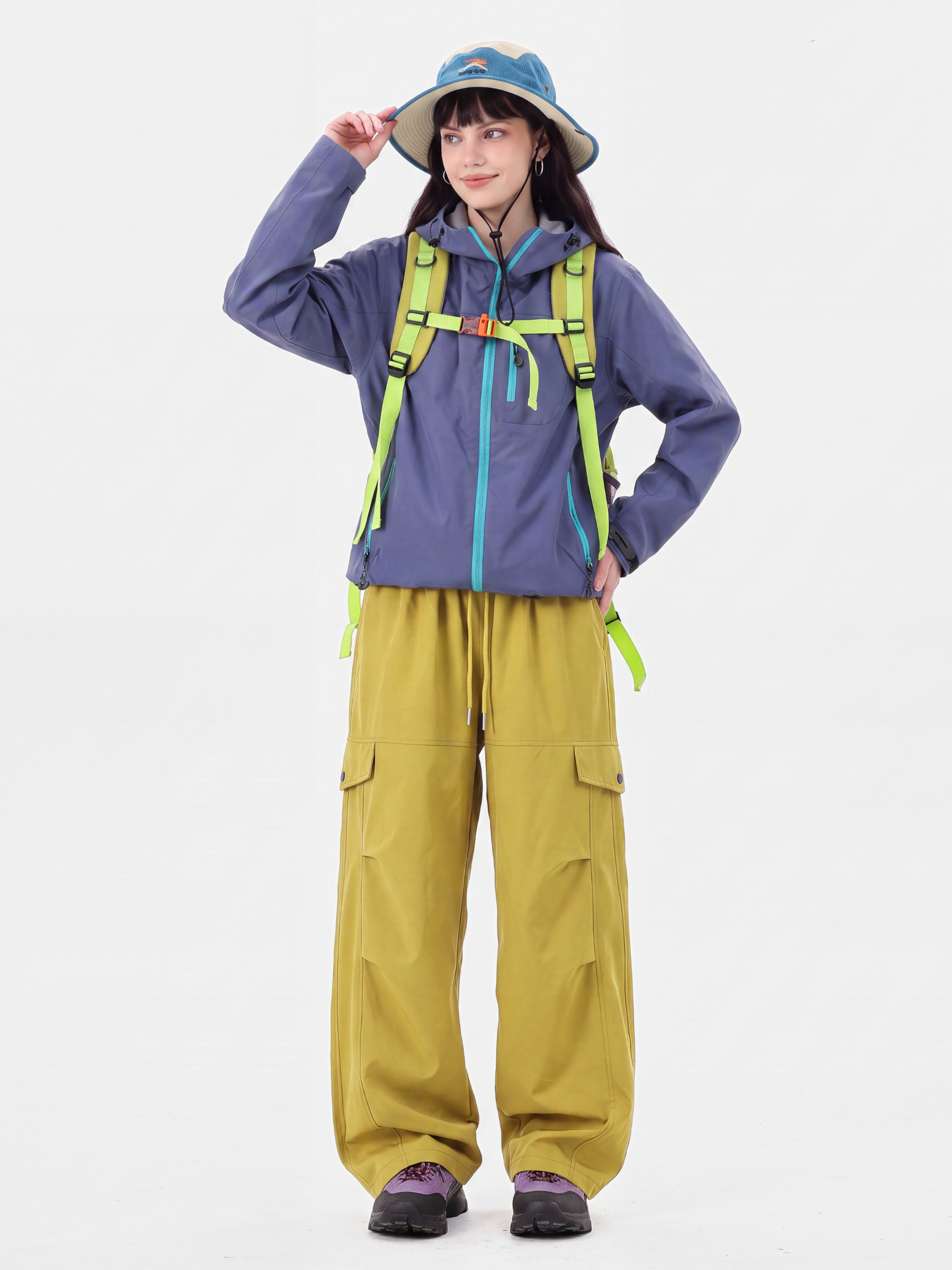 BlockGlide - Unisex Water-Repellent Utility Cargo Pants