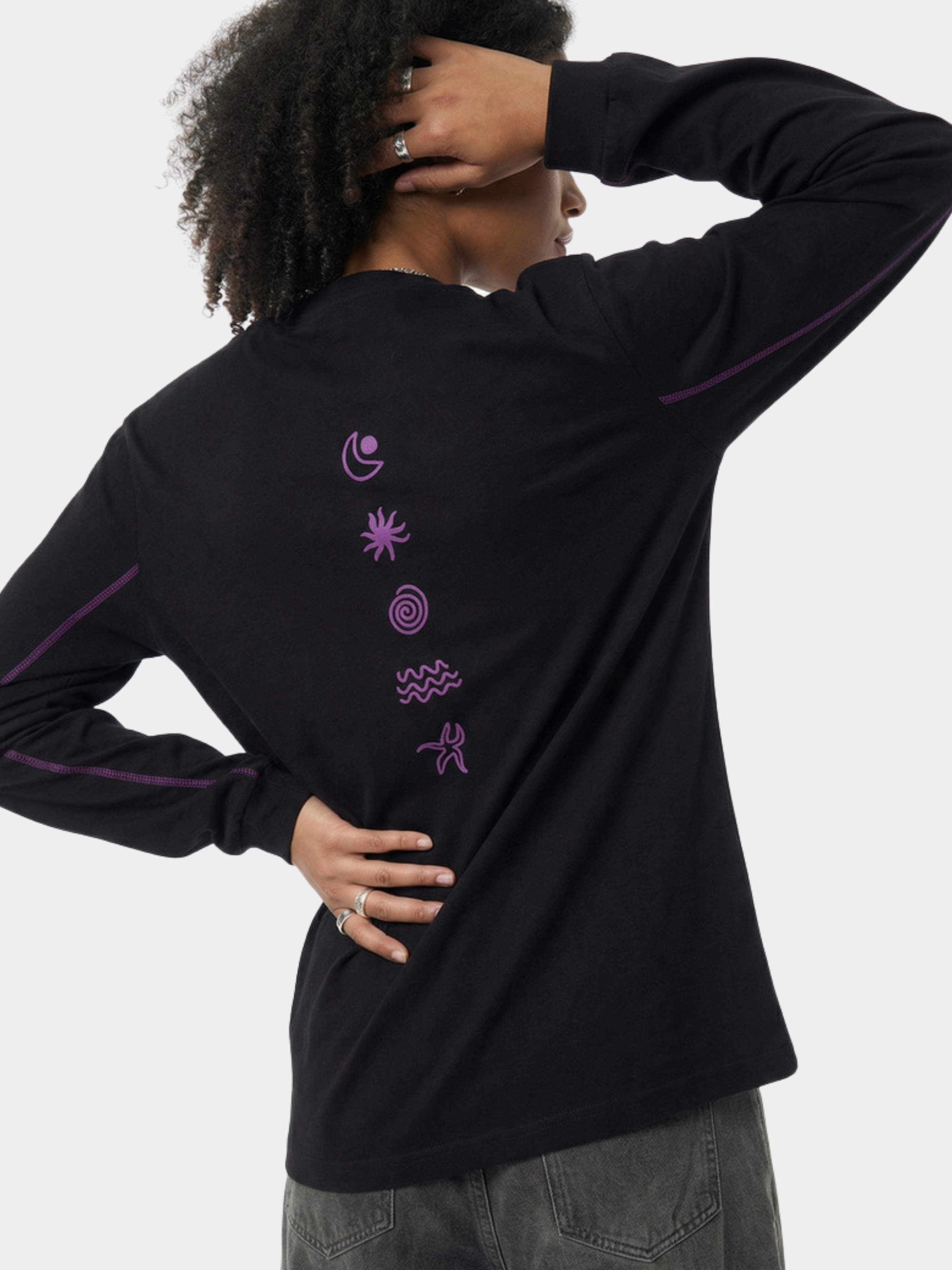 WildDash - Lightweight & Moisture-Absorbing Contrast Stitch Cotton T-Shirt