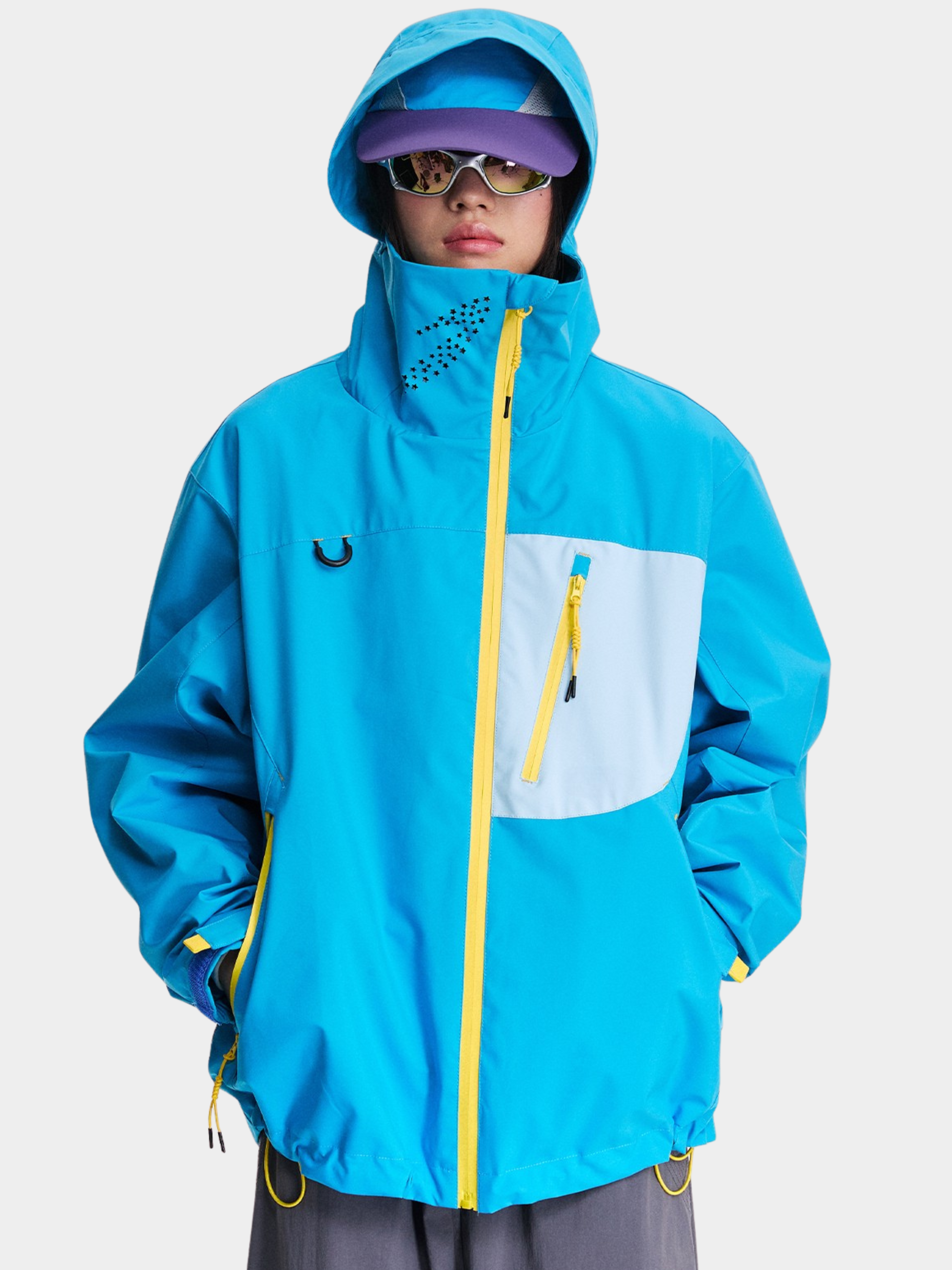 EchoPort - Waterproof & Windproof Colorblock Storm-Proof Jacket