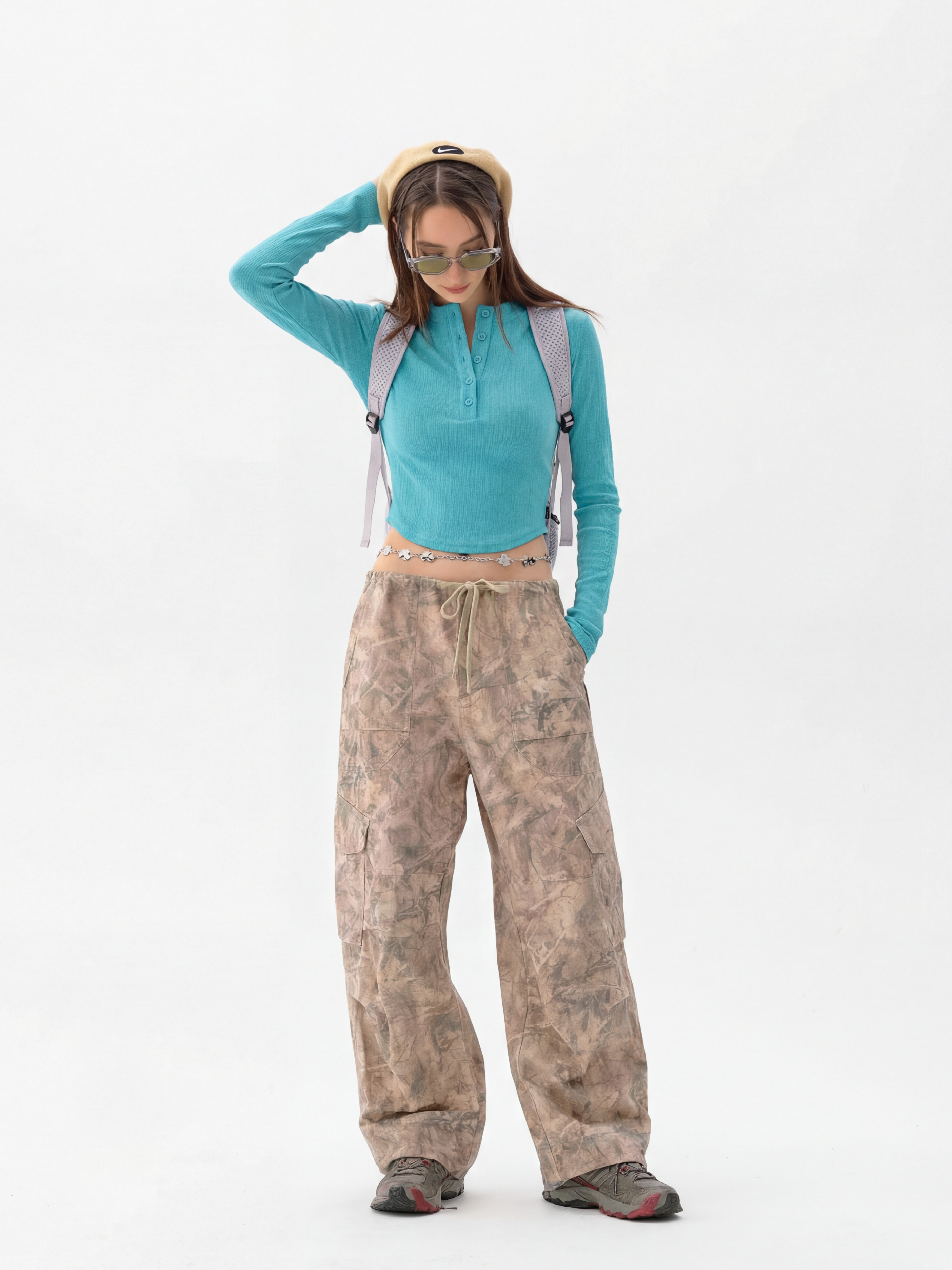 Canyonnest - Women's Fleece-Lined Curved-Hem Long Sleeve Top