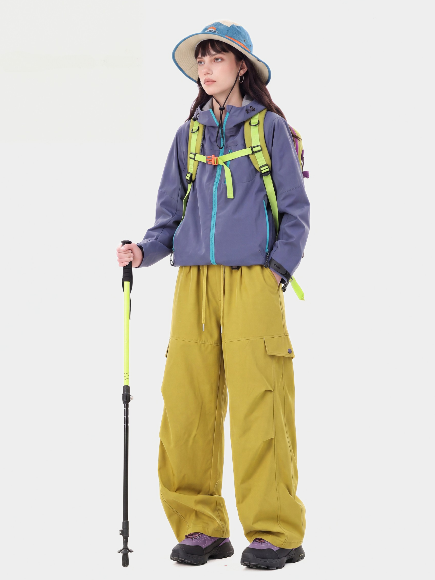 BlockGlide - Unisex Water-Repellent Utility Cargo Pants