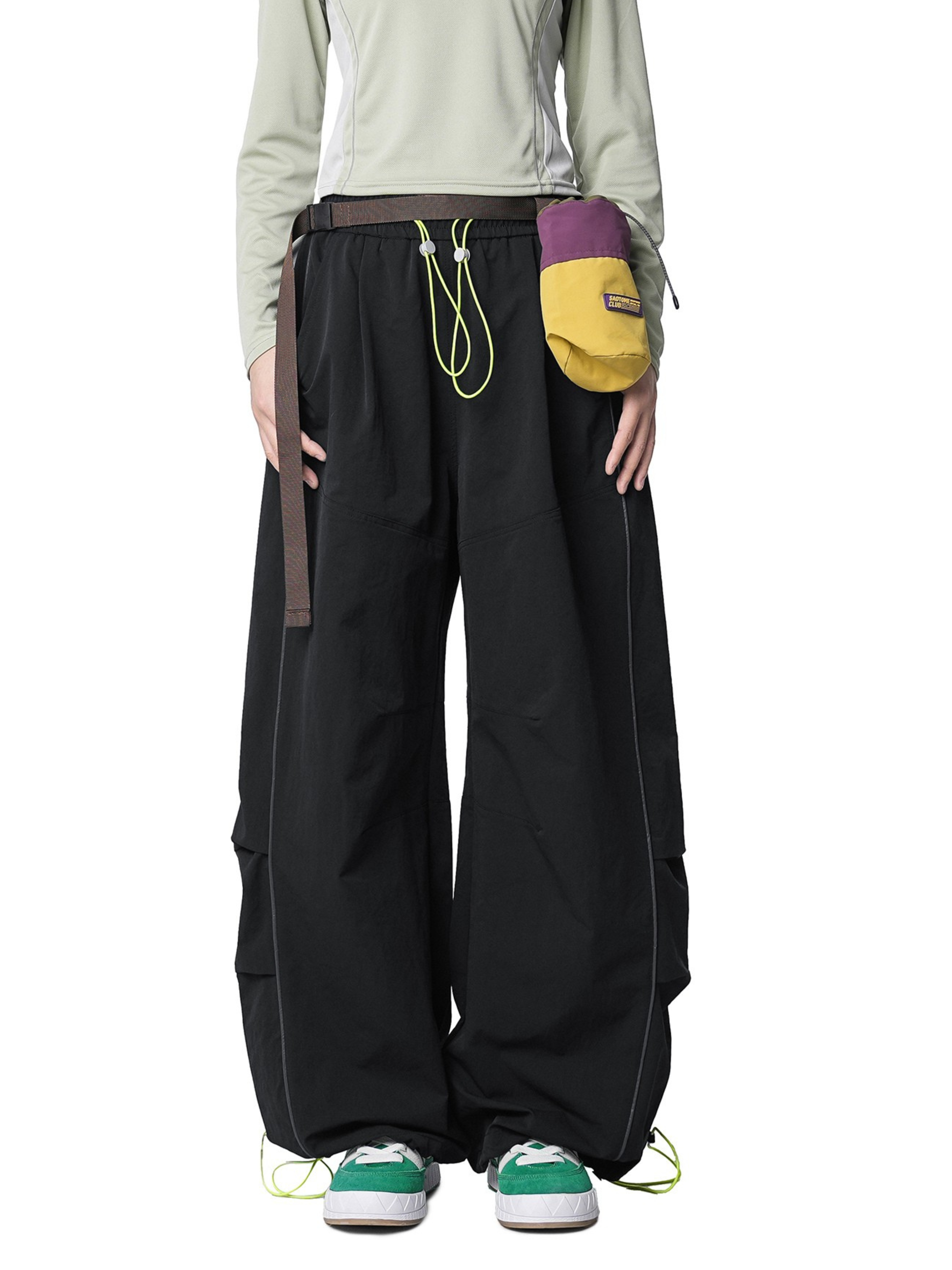 Earthtrail - Women's Straight-Leg Wide Cargo Paratrooper Pants