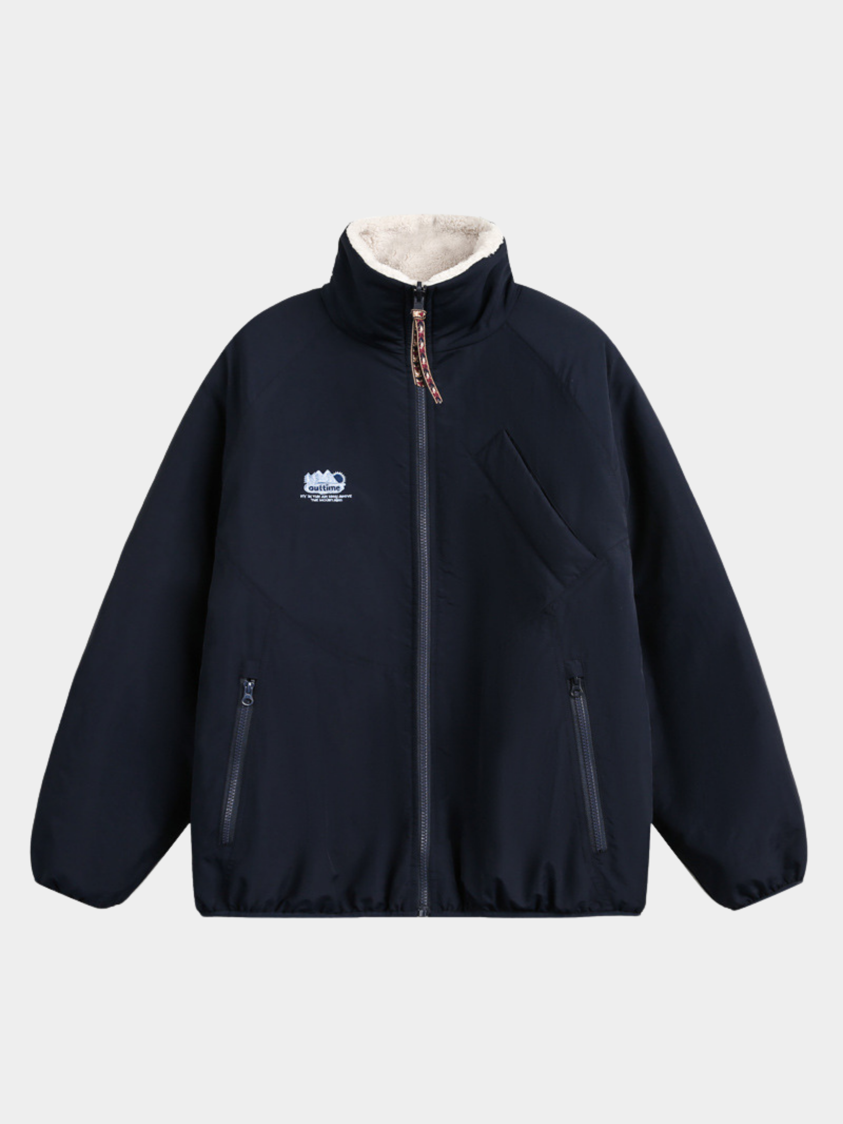 GlowCanopy - Men's Waterproof & Windproof Reversible Fleece Jacket