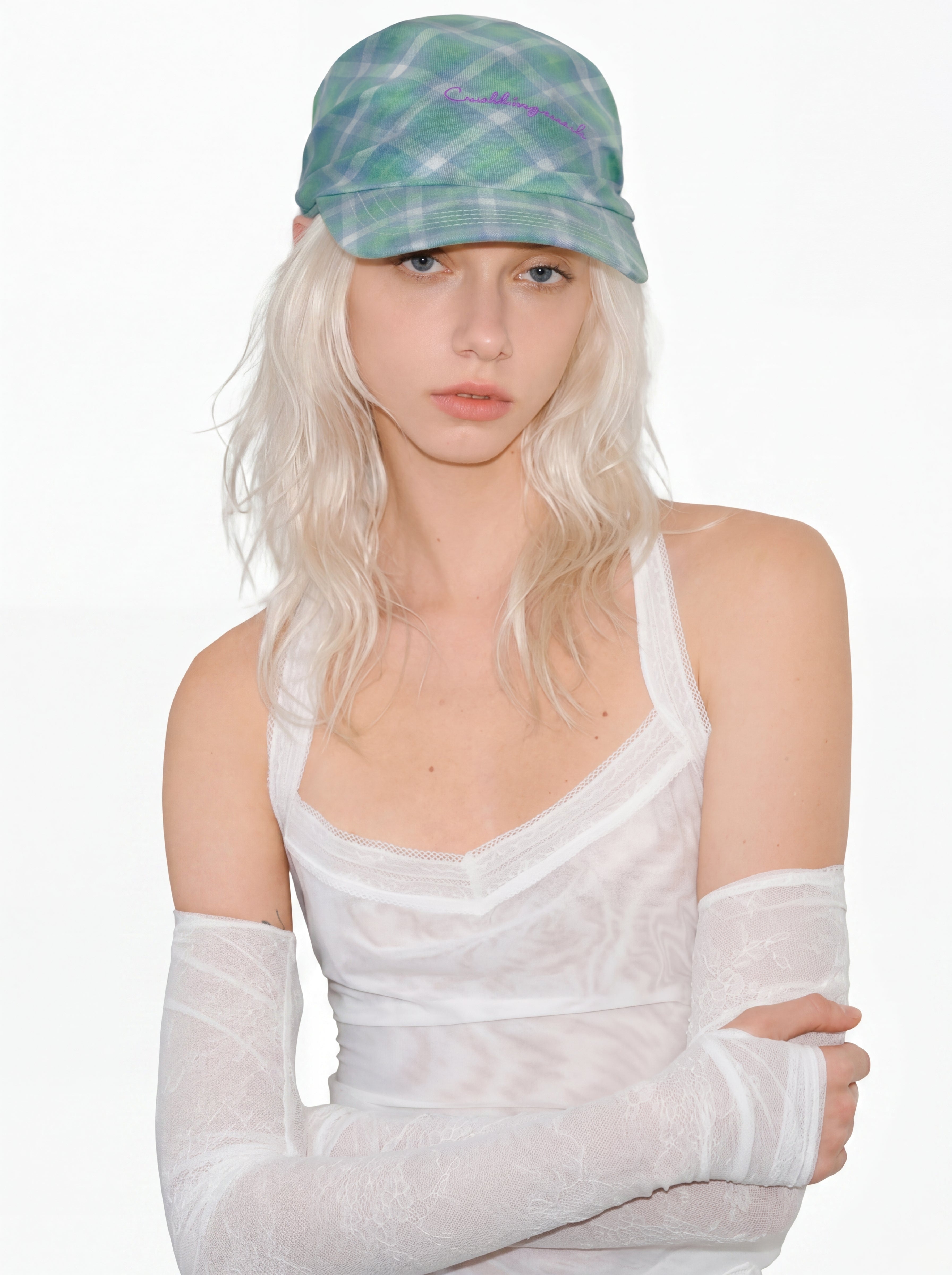 Tributary - UPF50+ Protection Plaid Tie Baseball Cap