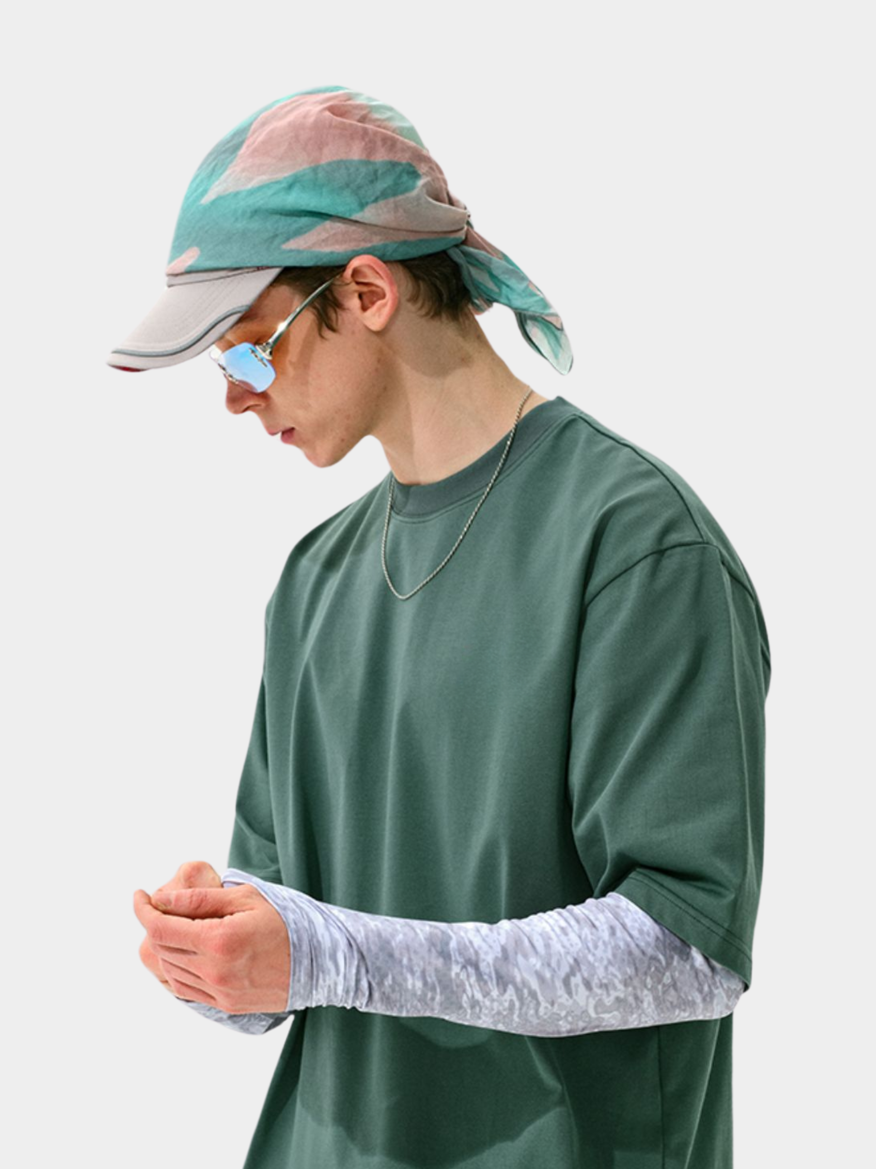 Ravencrest - Abrasion-Resistant Patterned Headscarf