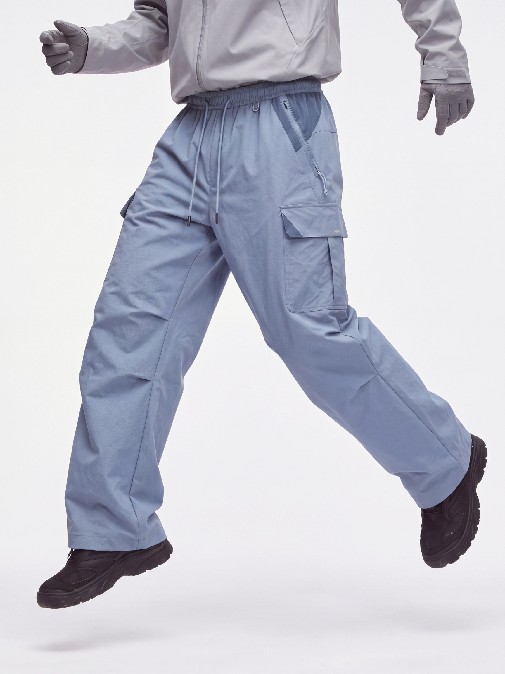 GloomVeil - Unisex Water-Repellent Lightweight Cargo Shell Pants