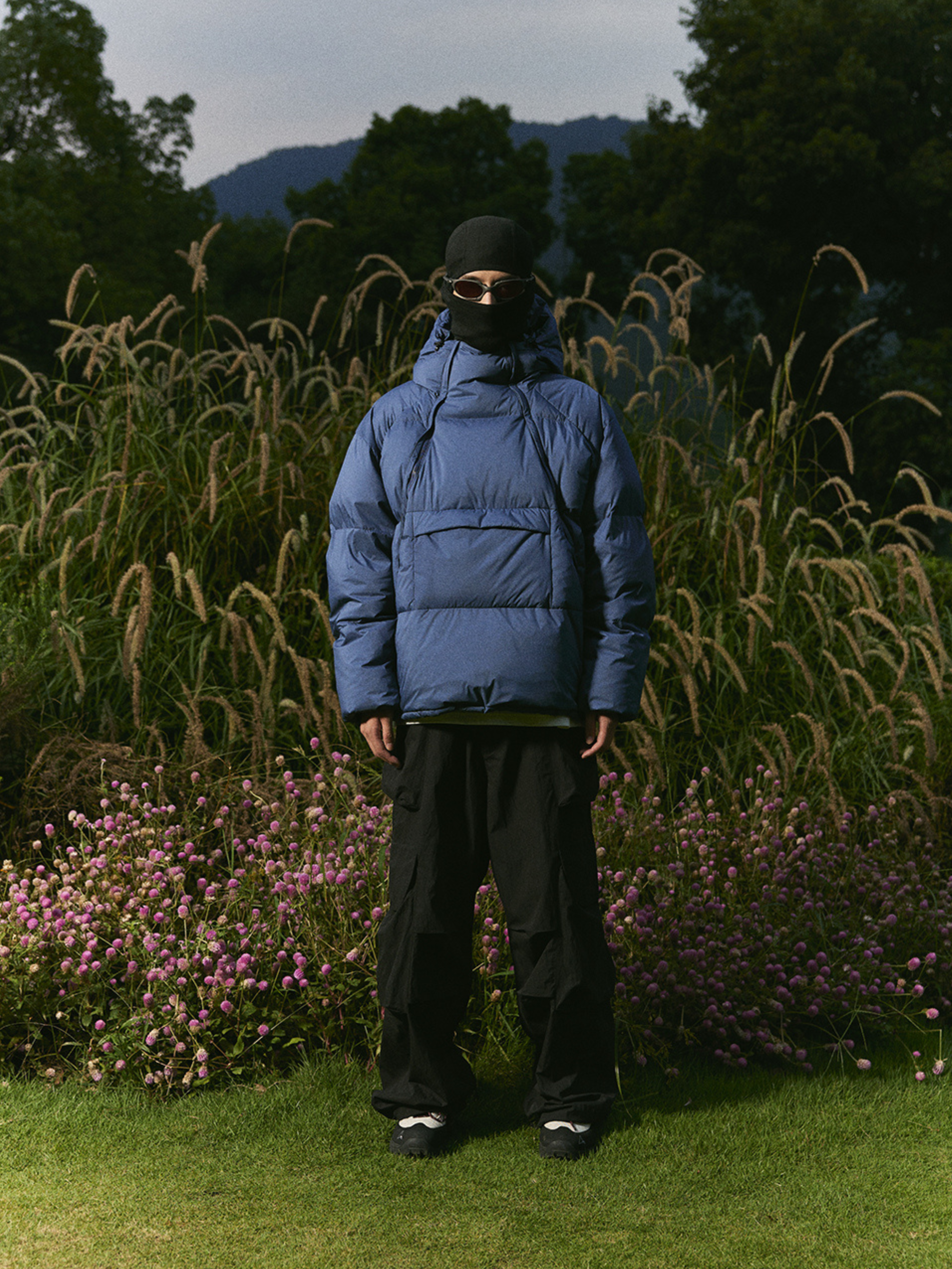 Virex - Unisex 90% White Duck Down Hooded Down Jacket