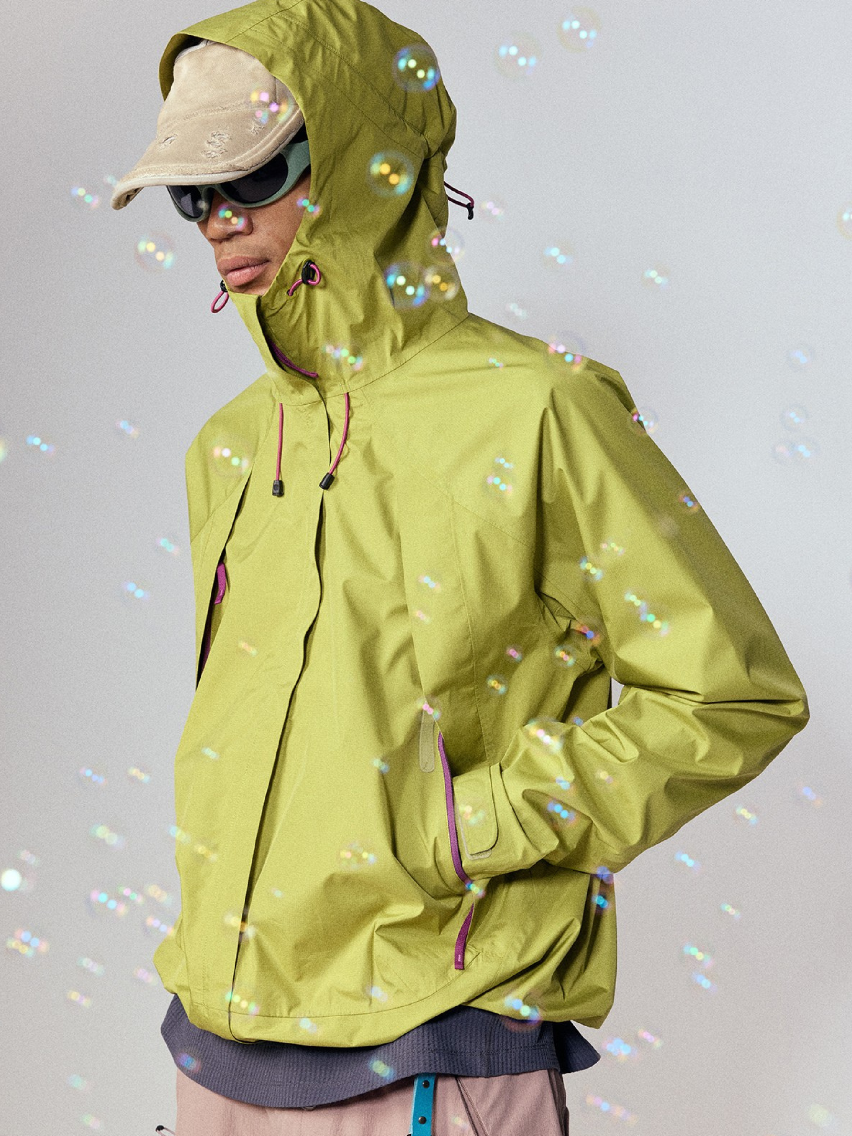CampCooler - Men's Hooded Outdoor Shell Jacket