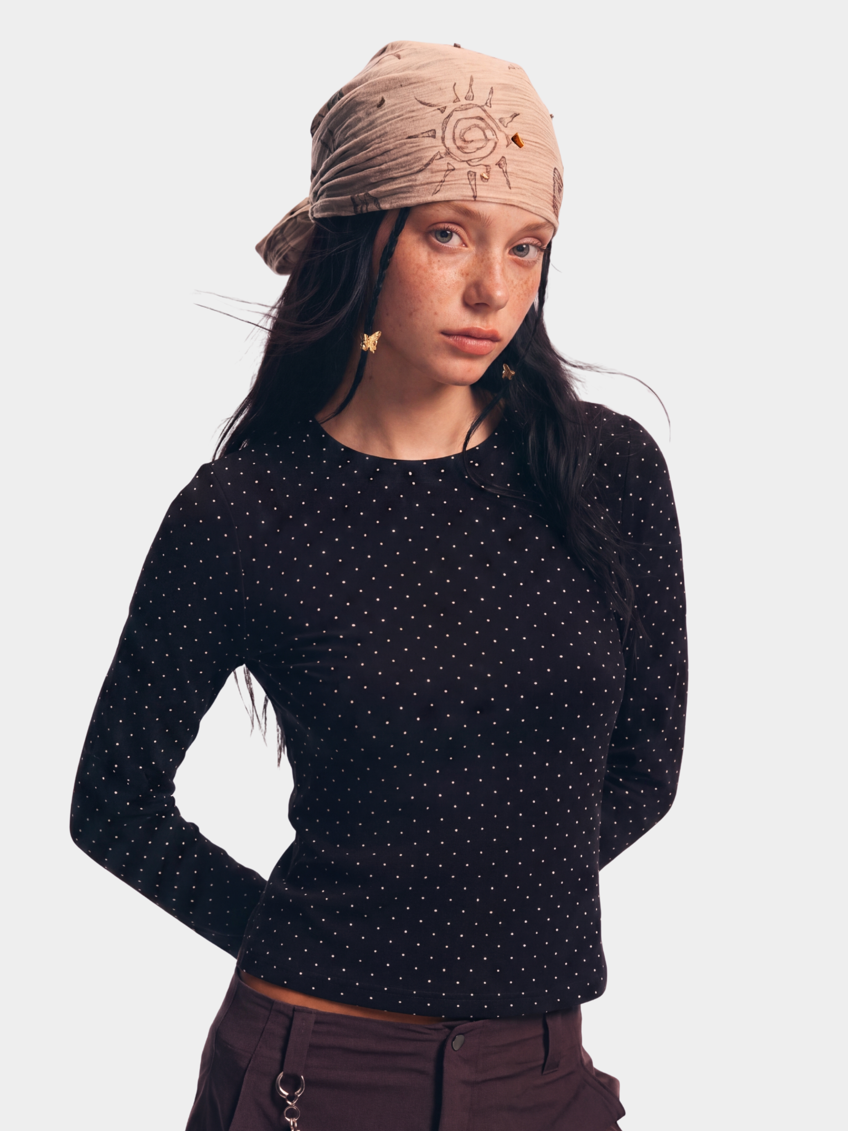 PaleGrid - Women's Moisture-Wicking & Breathable Slim Fit Long Sleeve T-Shirt
