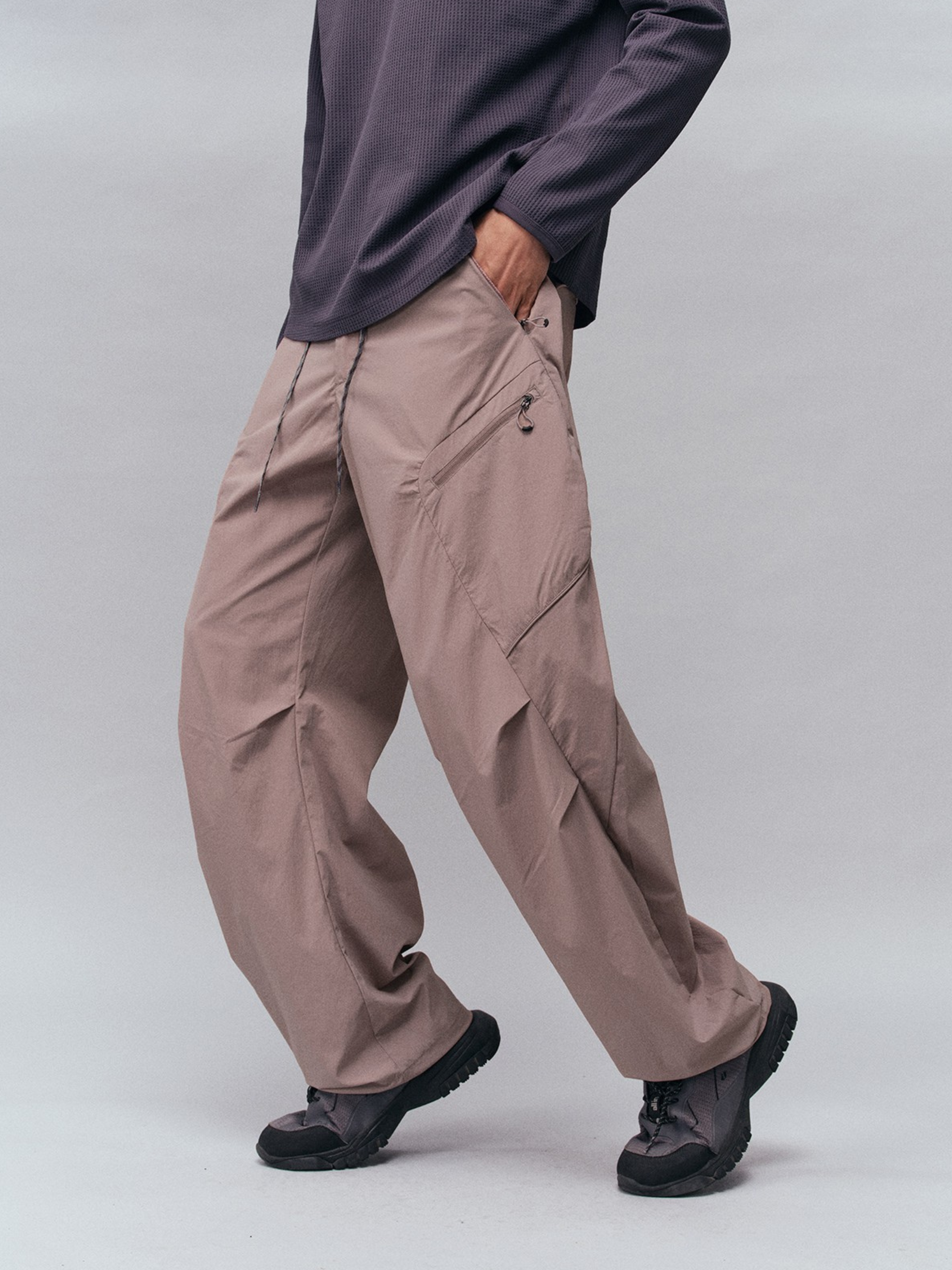 Emberfire - Unisex Water-Repellent Multi-Pocket Drawstring Utility Pants