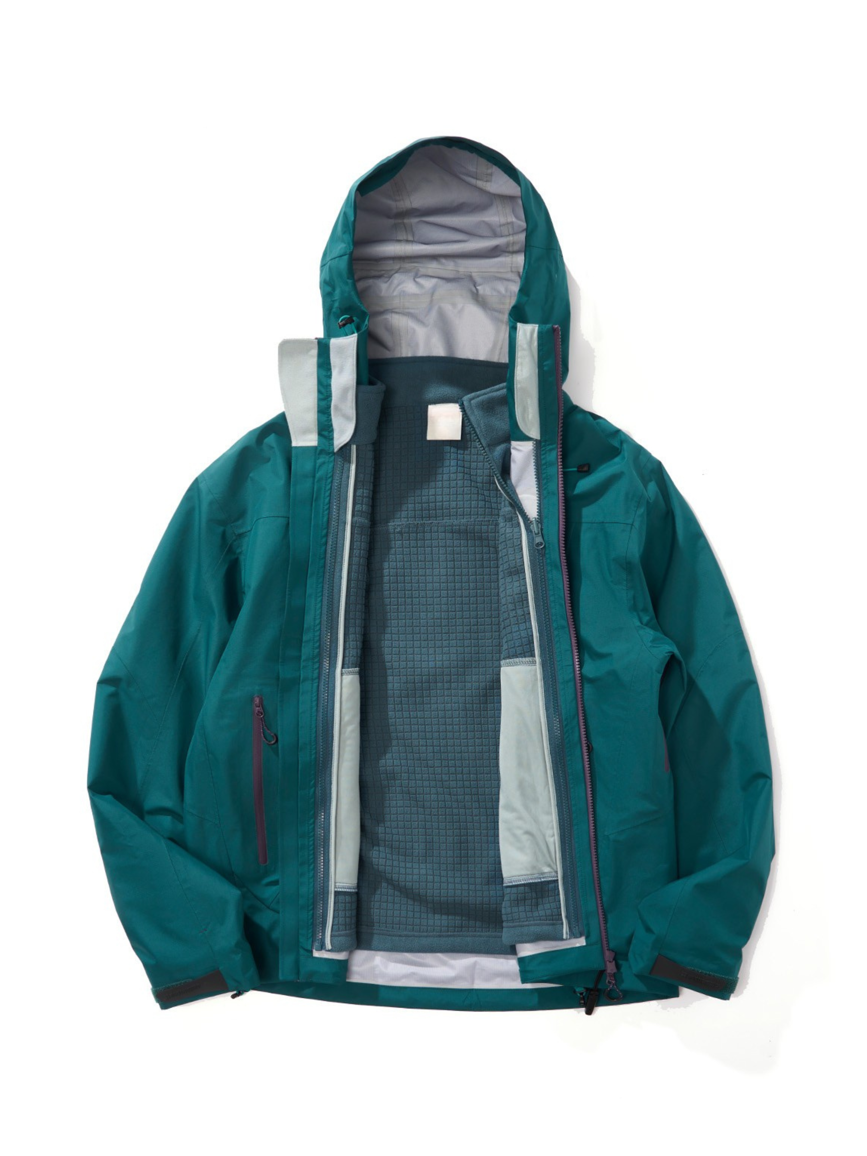 CampGlove - Men's 3-in-1 Fleece Hard Shell Jacket