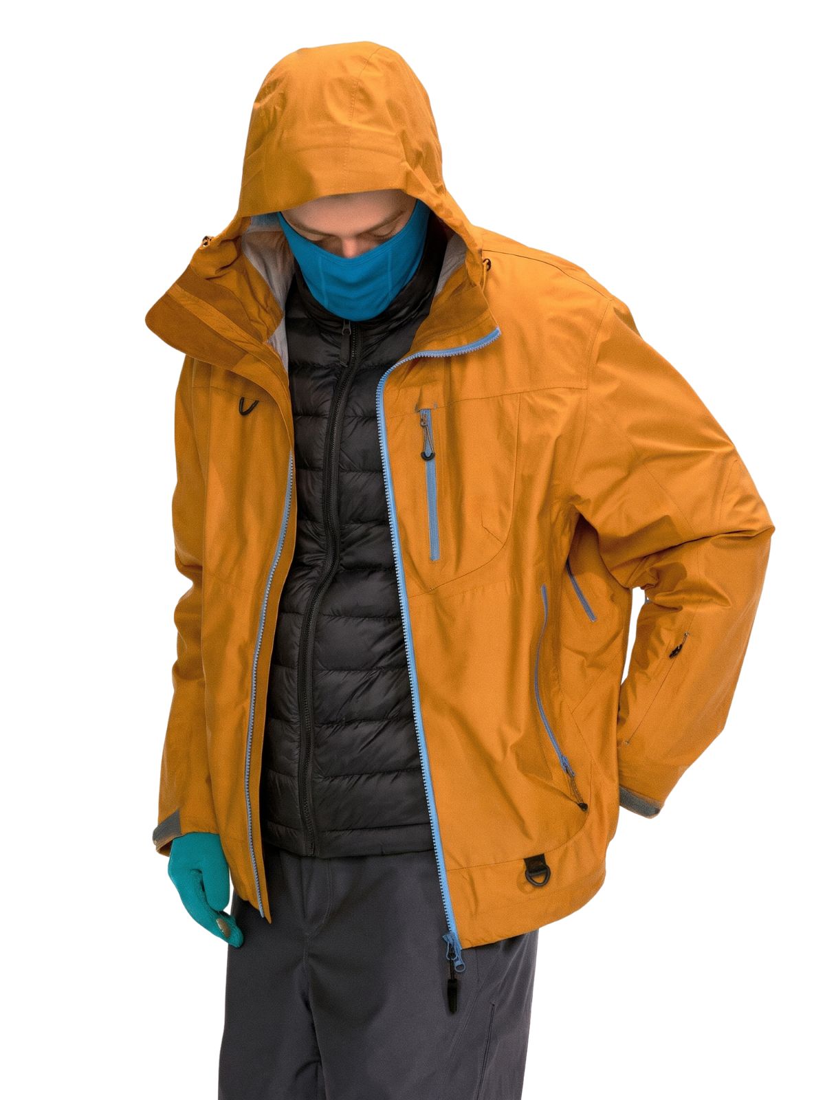 FernNest - Unisex 3-in-1 Waterproof Down Insulated Outdoor Jacket