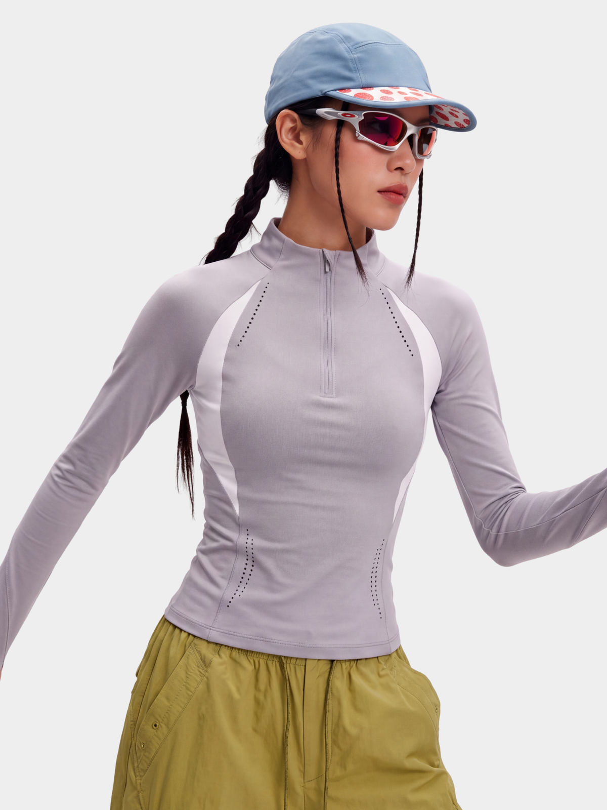 FlexTrail - Women's Moisture-Wicking Breathable Quick-Dry Long-Sleeve T-Shirt
