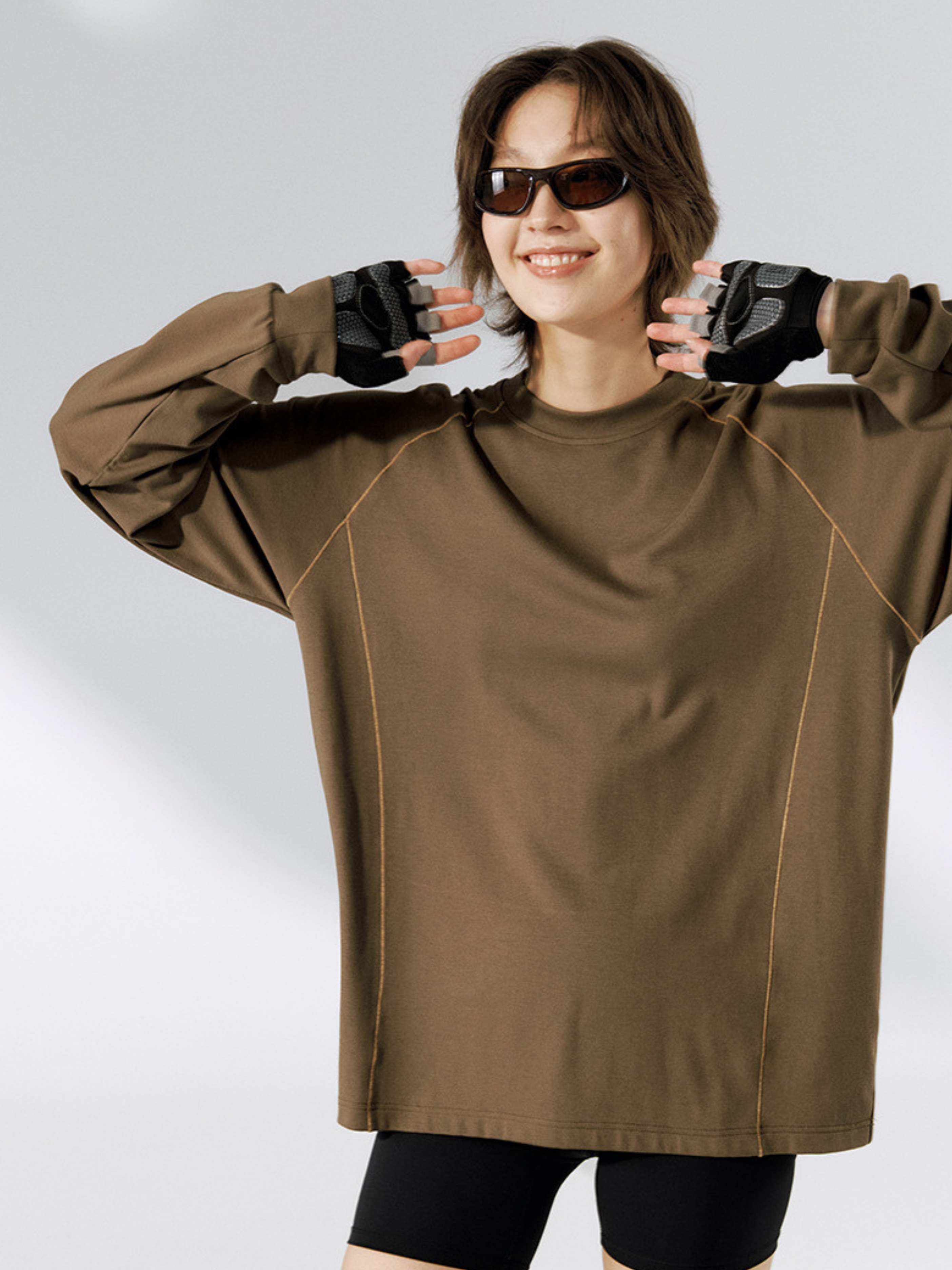 Harrow - Unisex TENCEL™ Modal Dual-Tone Long Sleeve Tee