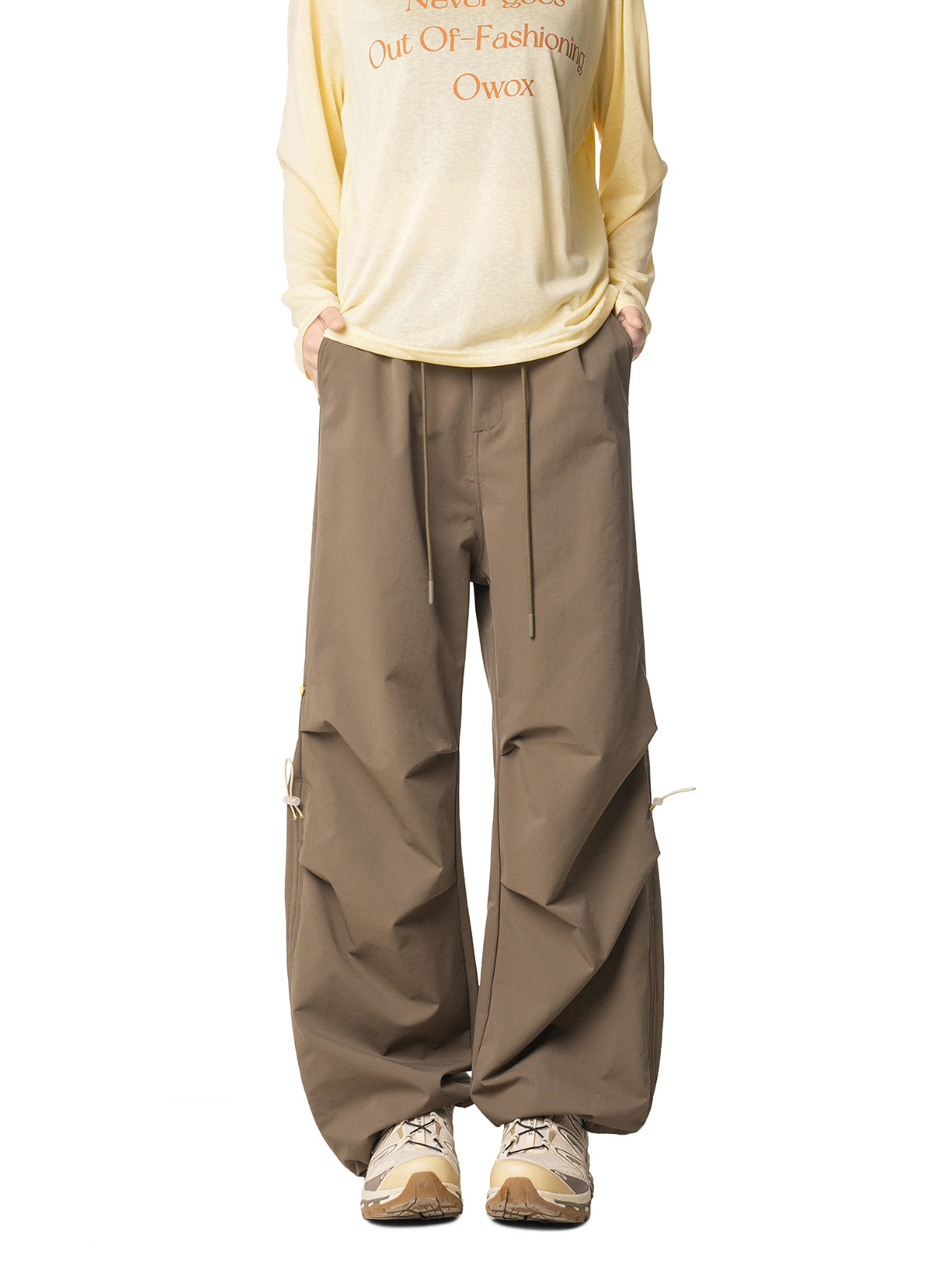 Firetrail - Women's Side Drawstring Ruched Cargo Pants