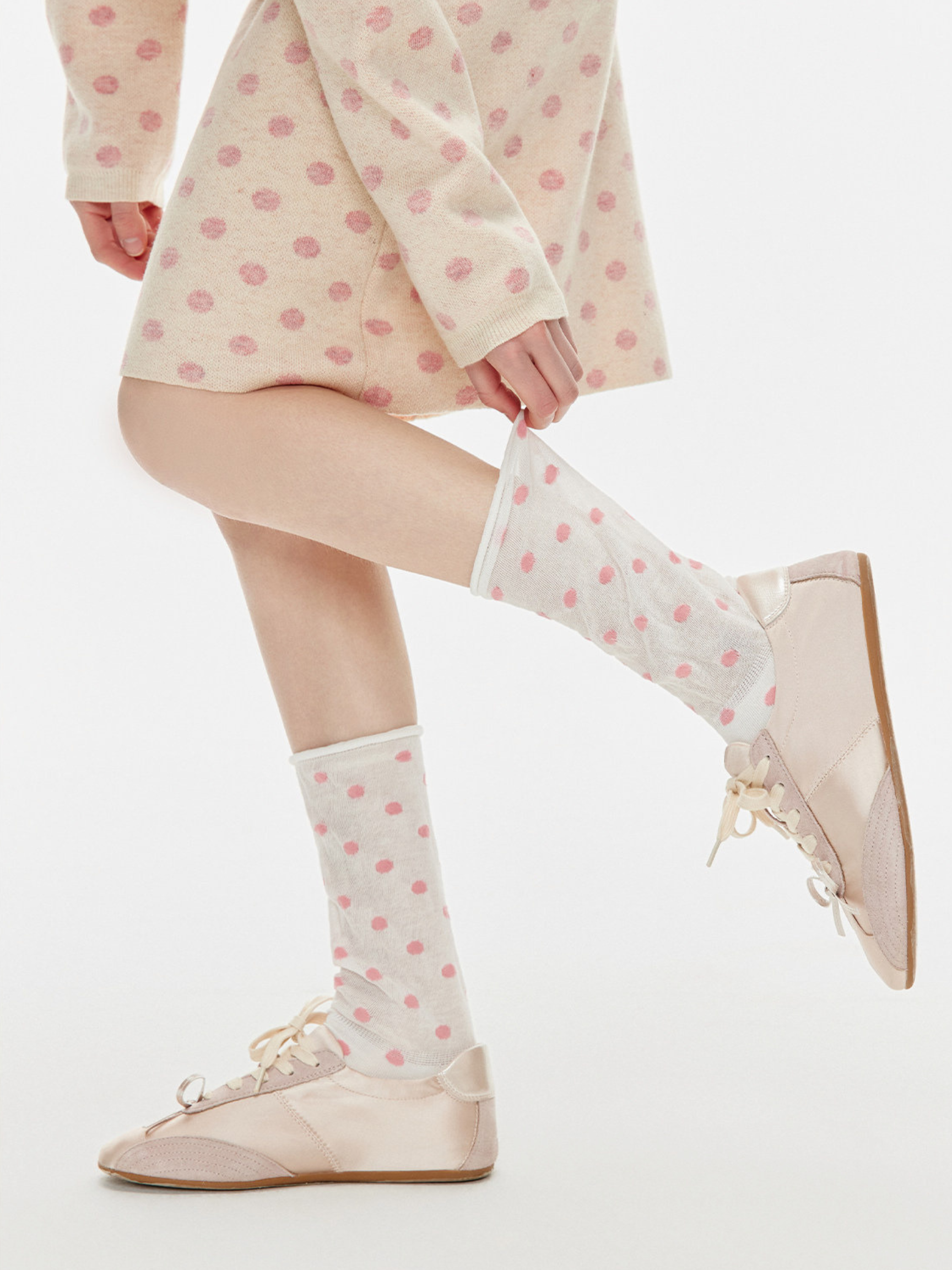DotPop - Bubble Dot Crew Socks