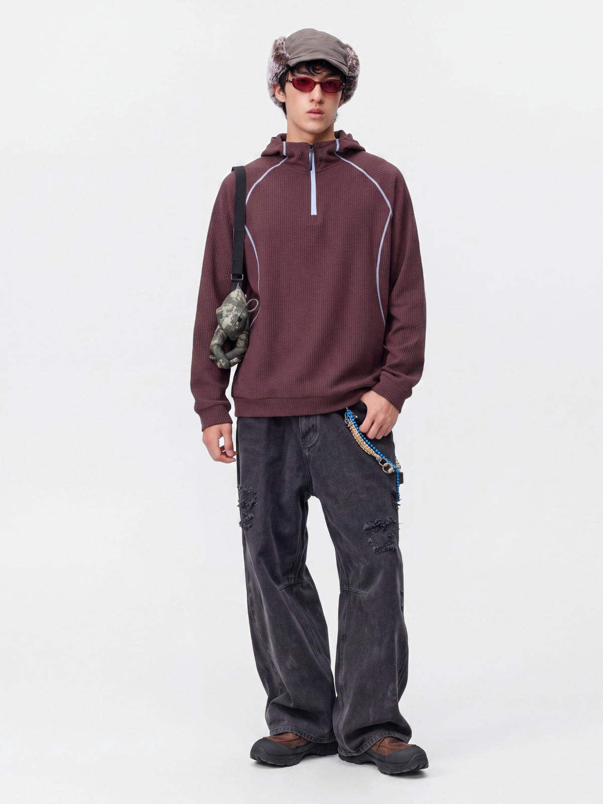 WispPale - Men's UPF40+ Moisture-Wicking Quick-Dry Sweatshirt