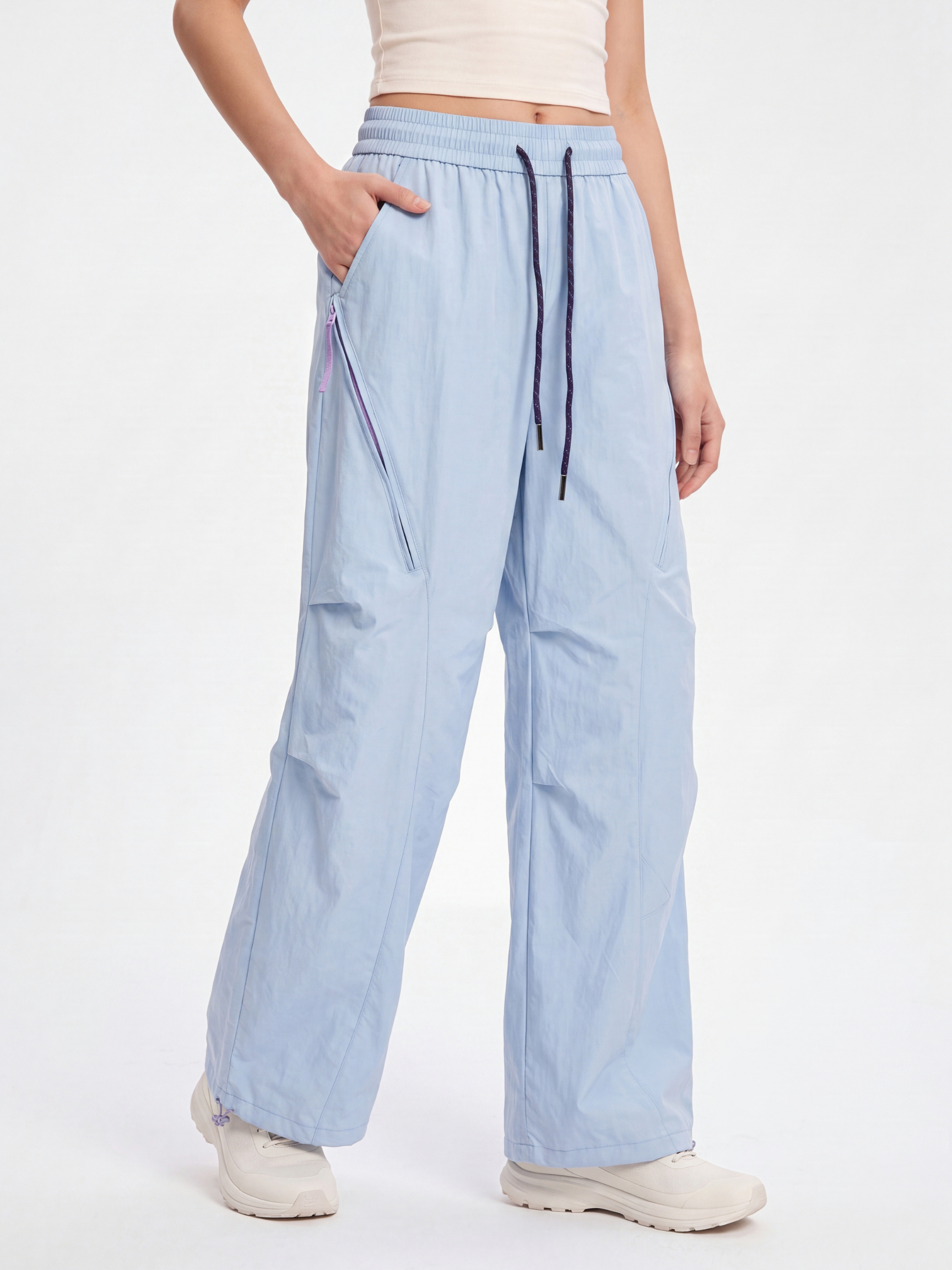 Rampart - Contrast Zip Water-Repellent Lightweight Pants