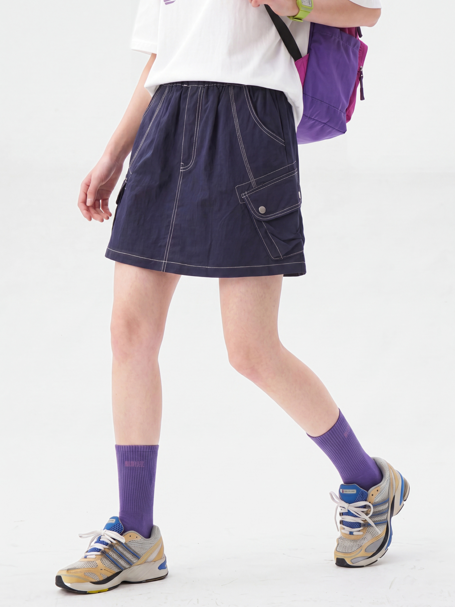 TwilightTie - Women's Anti-Exposure Functional Side Pocket Skirt